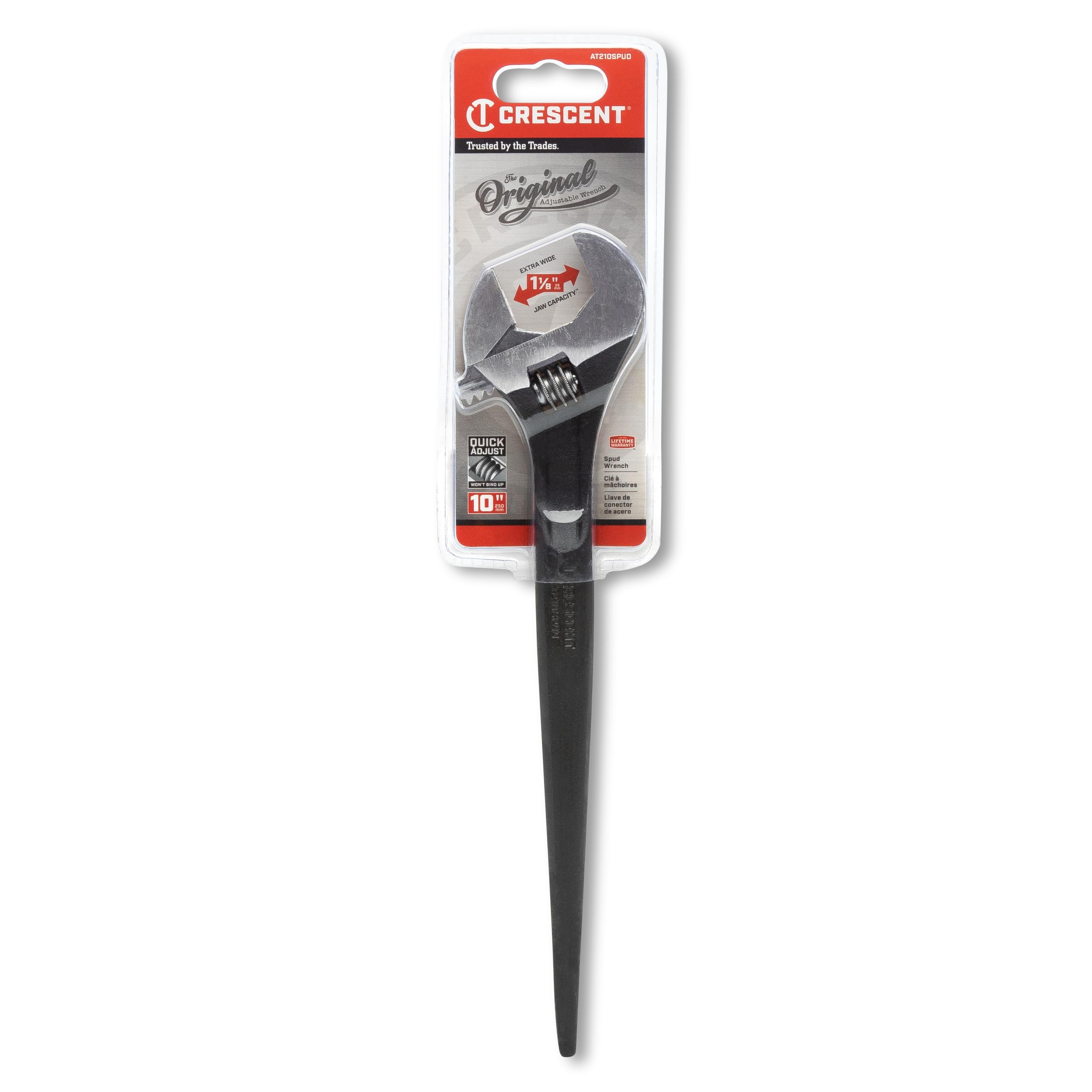 Crescent 10" Adjustable Black Oxide Construction Wrench - AT210SPUD - Image 7