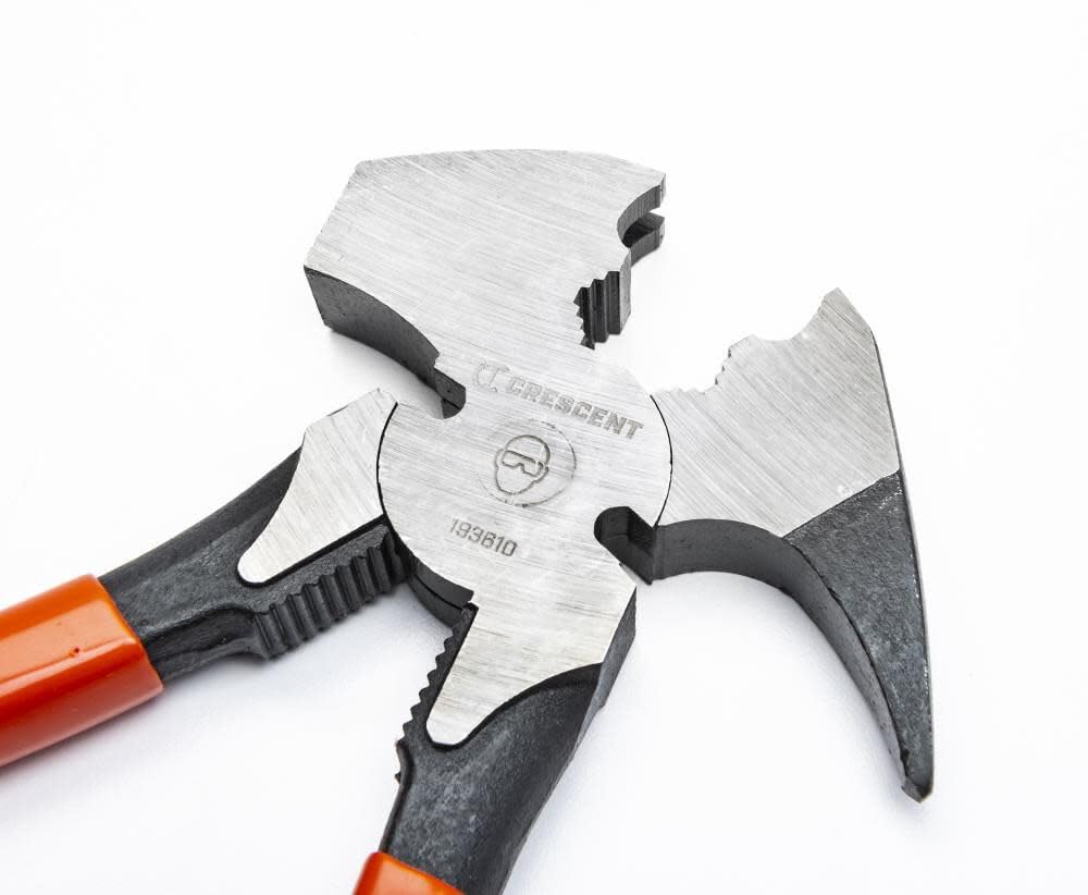 Crescent 10" Heavy-Duty Solid Joint Fence Tool Pliers - Carded - 193610CVSMNN, Multi, One Size - Image 2