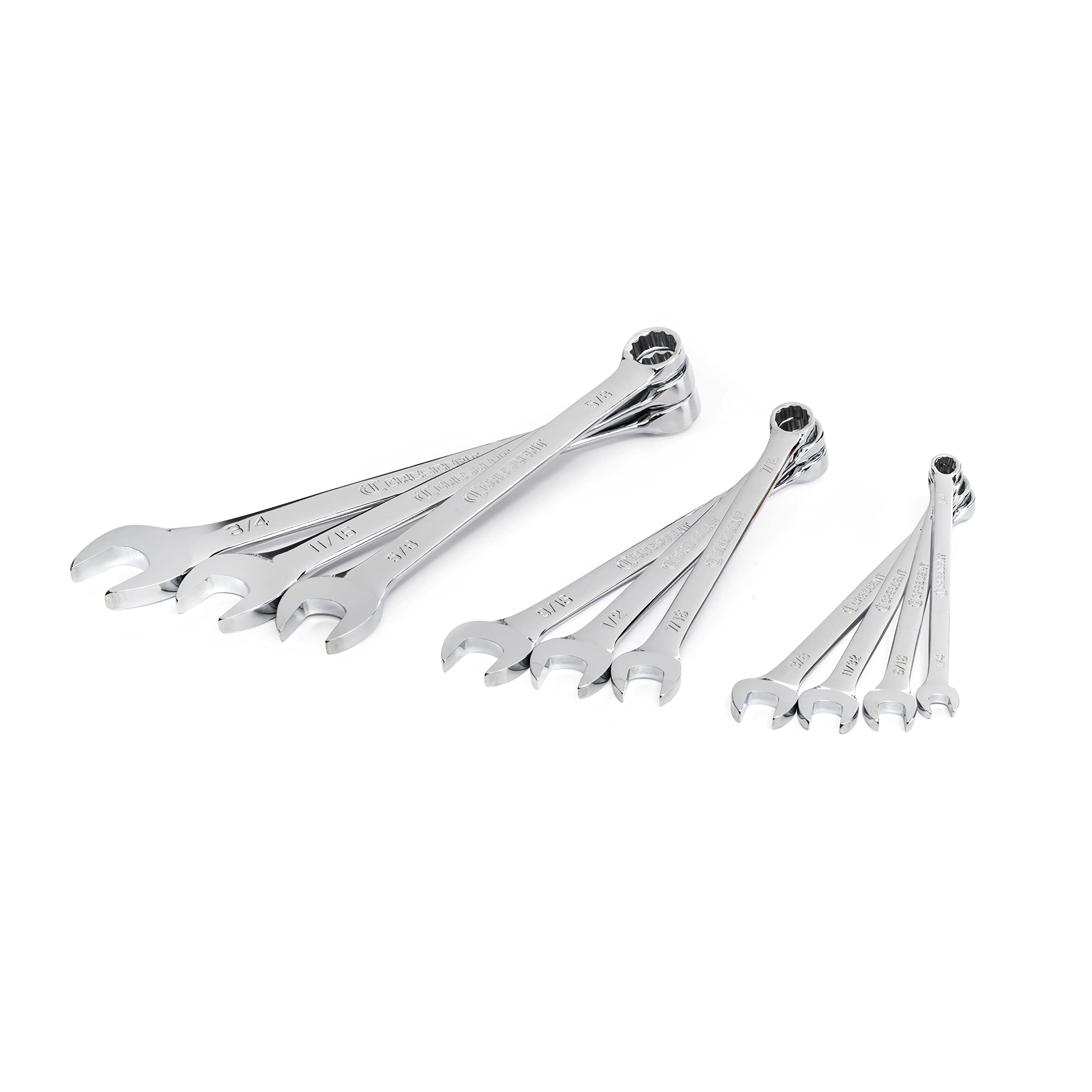 Crescent 10 Pc. 12 Point SAE Combination Wrench Set - CCWS2-05 - Image 5
