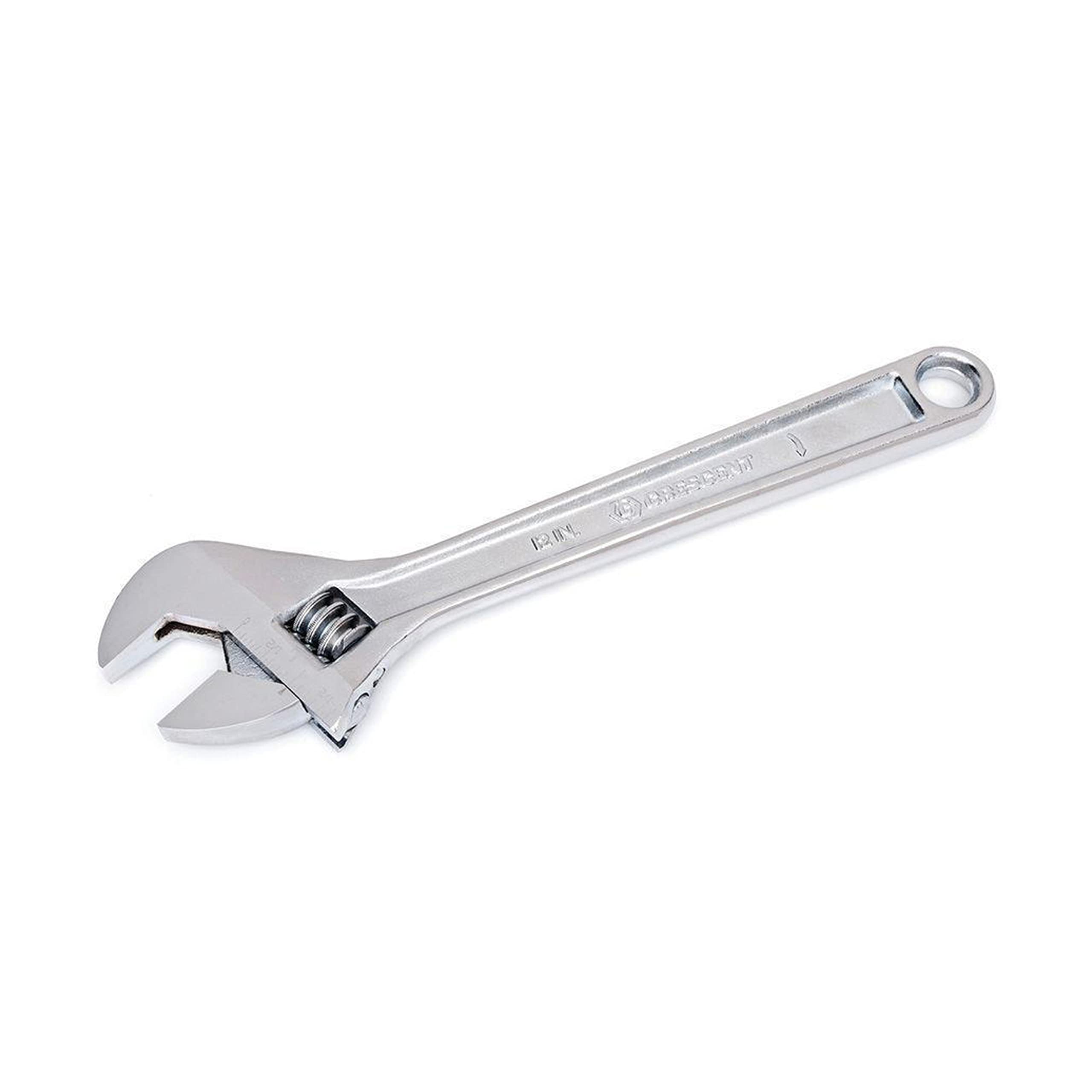 Crescent 12" Adjustable Wrench - Carded - AC212VS, Chrome - Image 2