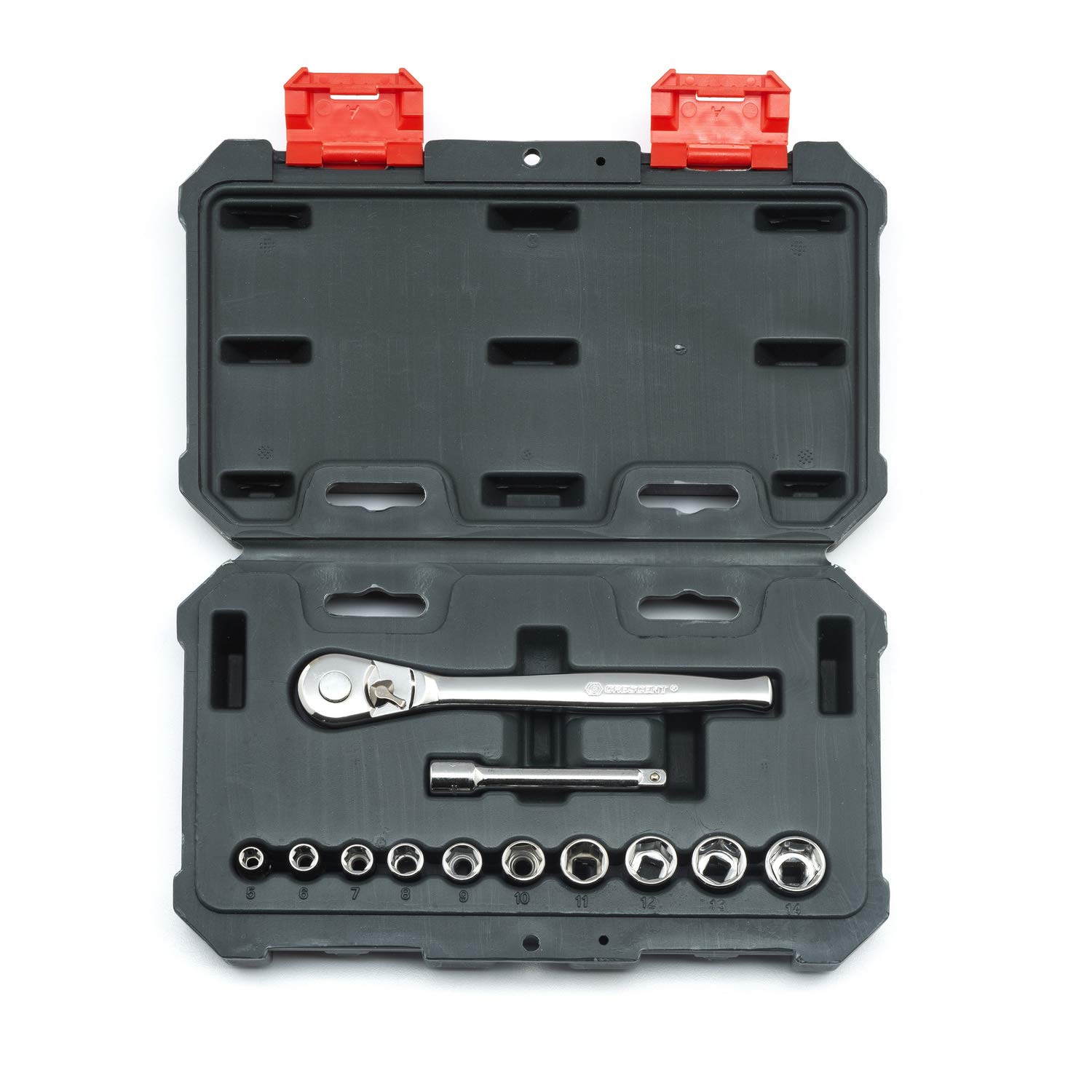 Crescent 12 Piece 1/4" Drive 6 Pt. Metric Mechanics Tool Set - CSWS14MM12 - Image 2