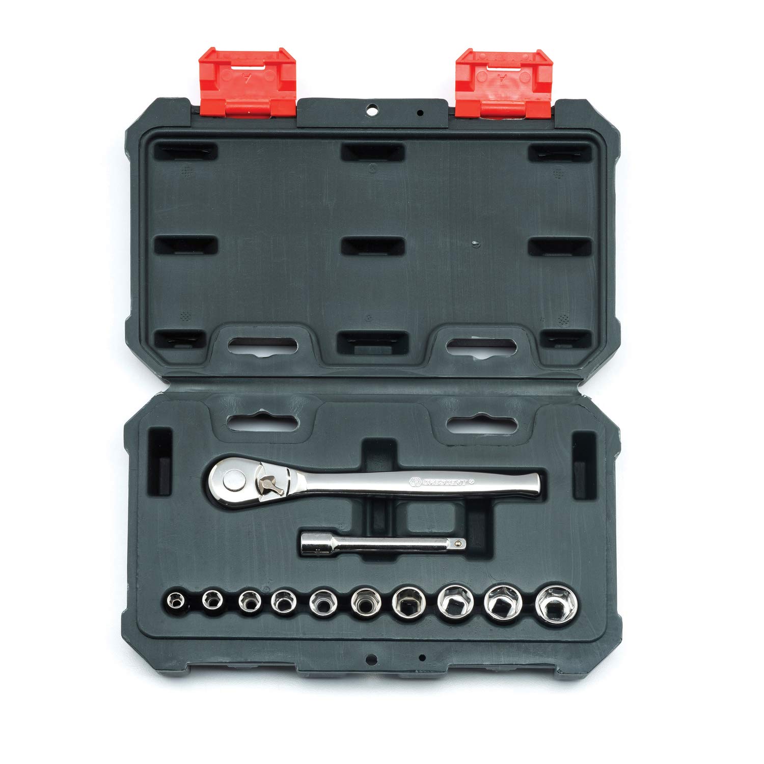 Crescent 12 Piece 1/4" Drive 6 Pt. SAE Mechanics Tool Set - CSWS14SAE12 - Image 2