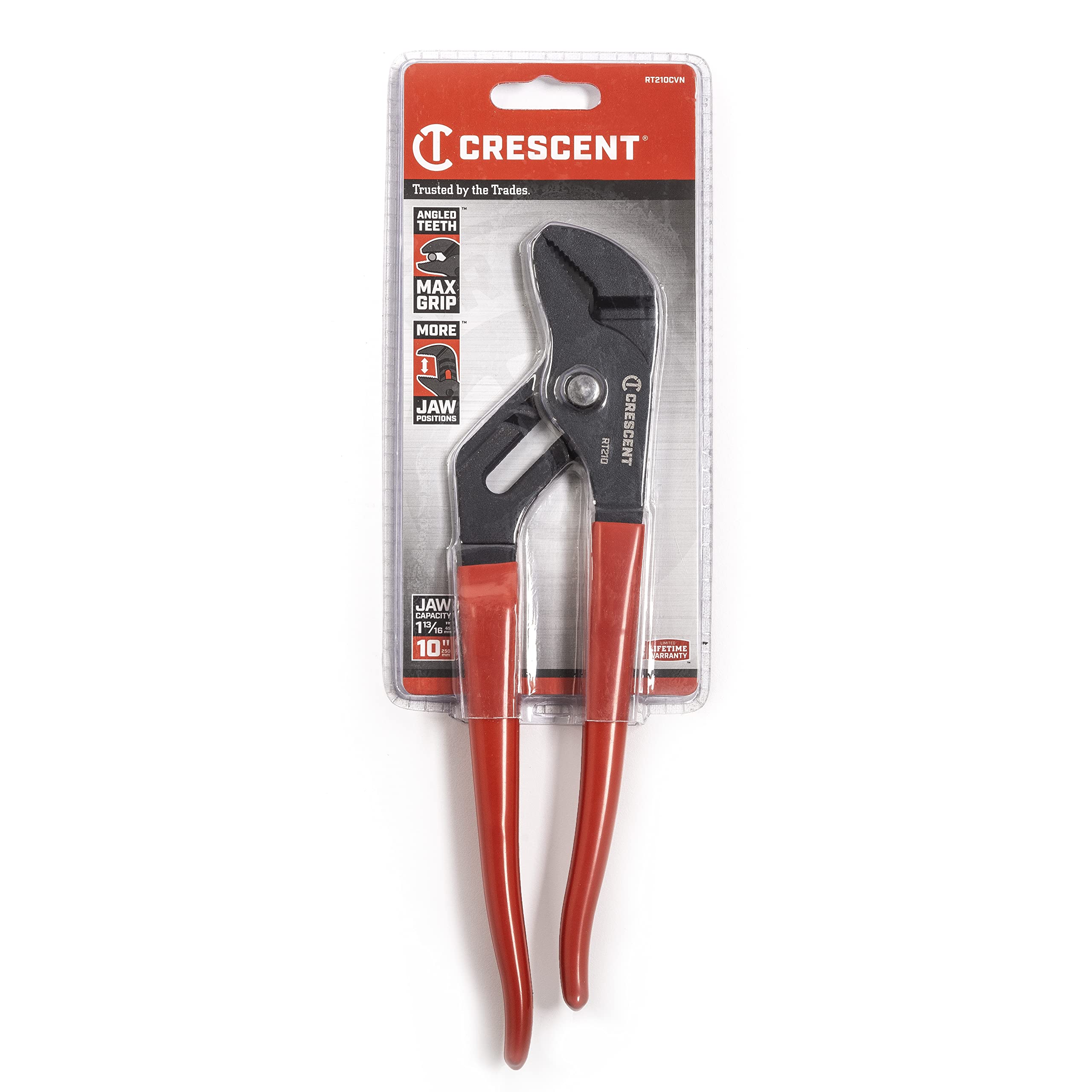 Crescent 12" Tongue & Groove Plier, Straight Jaw, Black Oxide - RT212CVN - Image 5