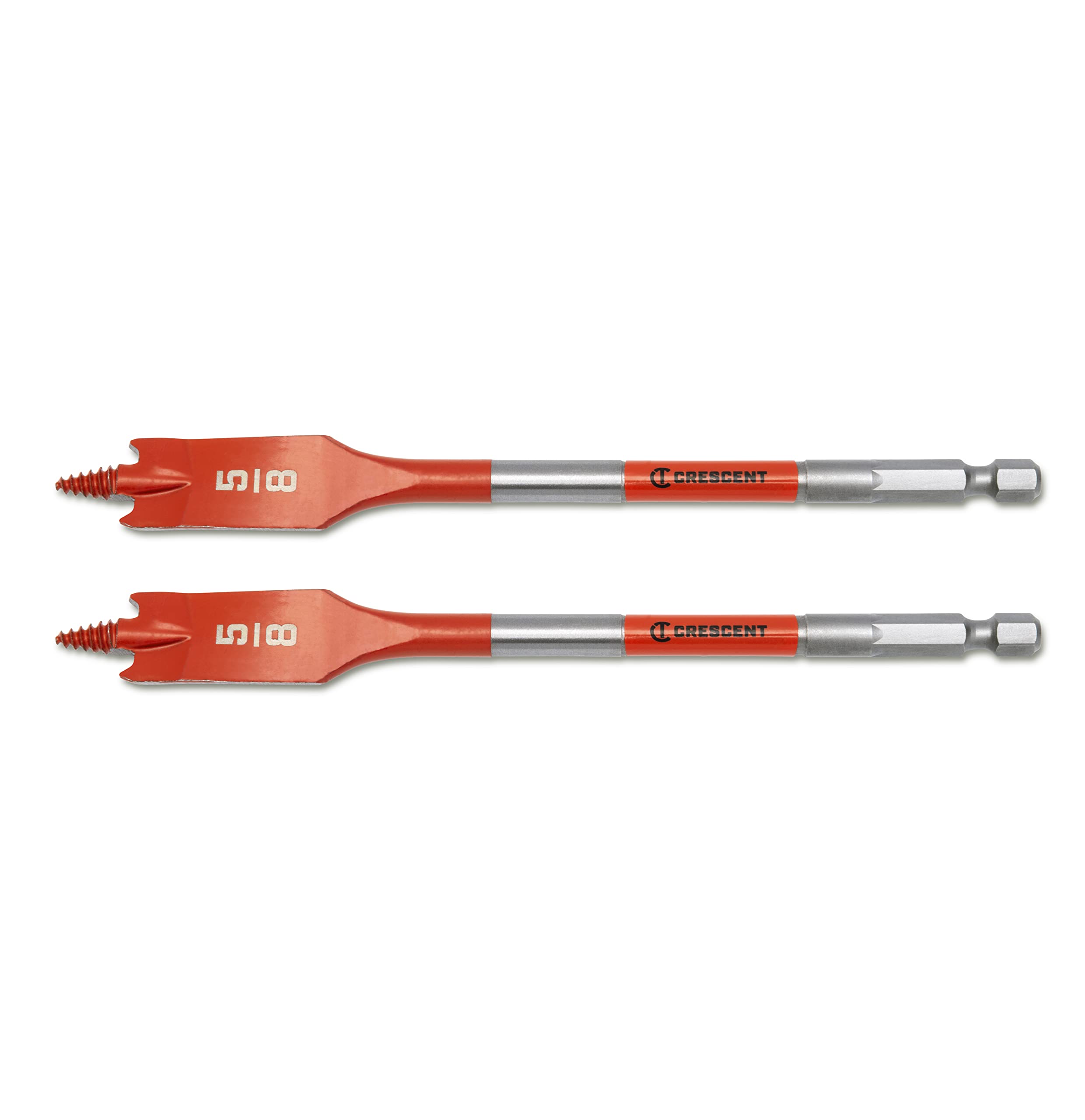 Crescent 2 Piece Screw Point Paddle Drill Bit | 6" x 5/8" | CDSP-633-2 - Image 2