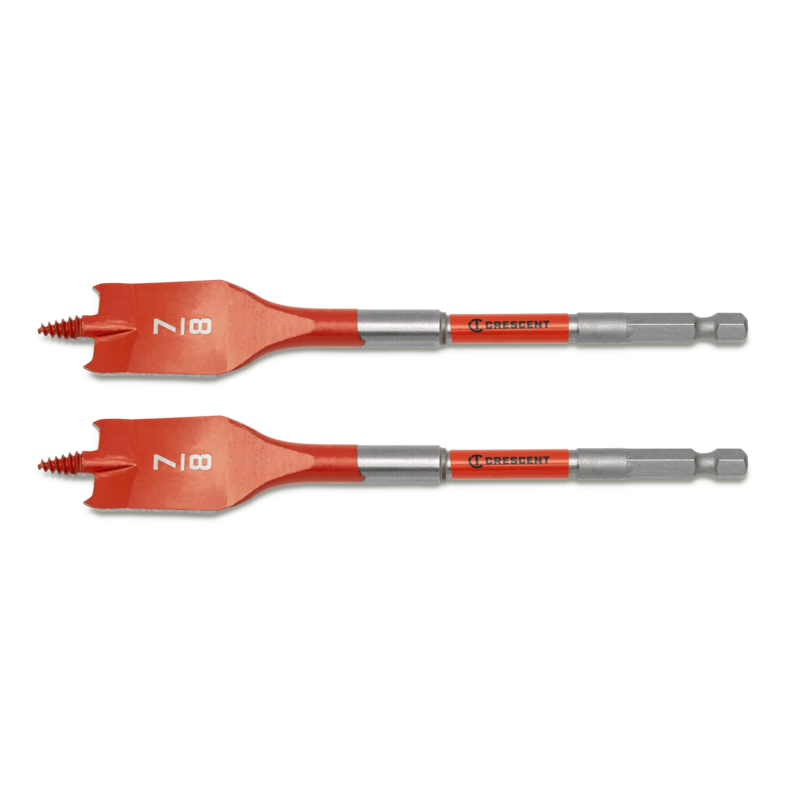 Crescent 2 Piece Screw Point Paddle Drill Bit | 6" x 7/8" | CDSP-641-2 - Image 2