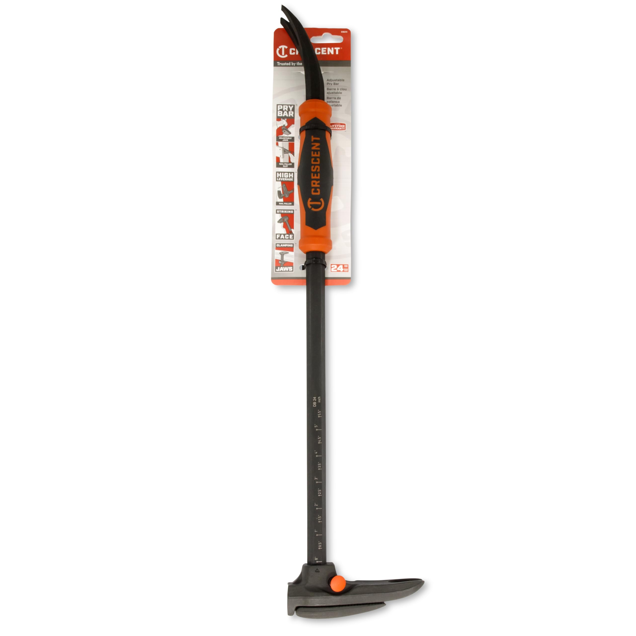 Crescent 24" Adjustable Pry Bar - DB24-07 - Image 4