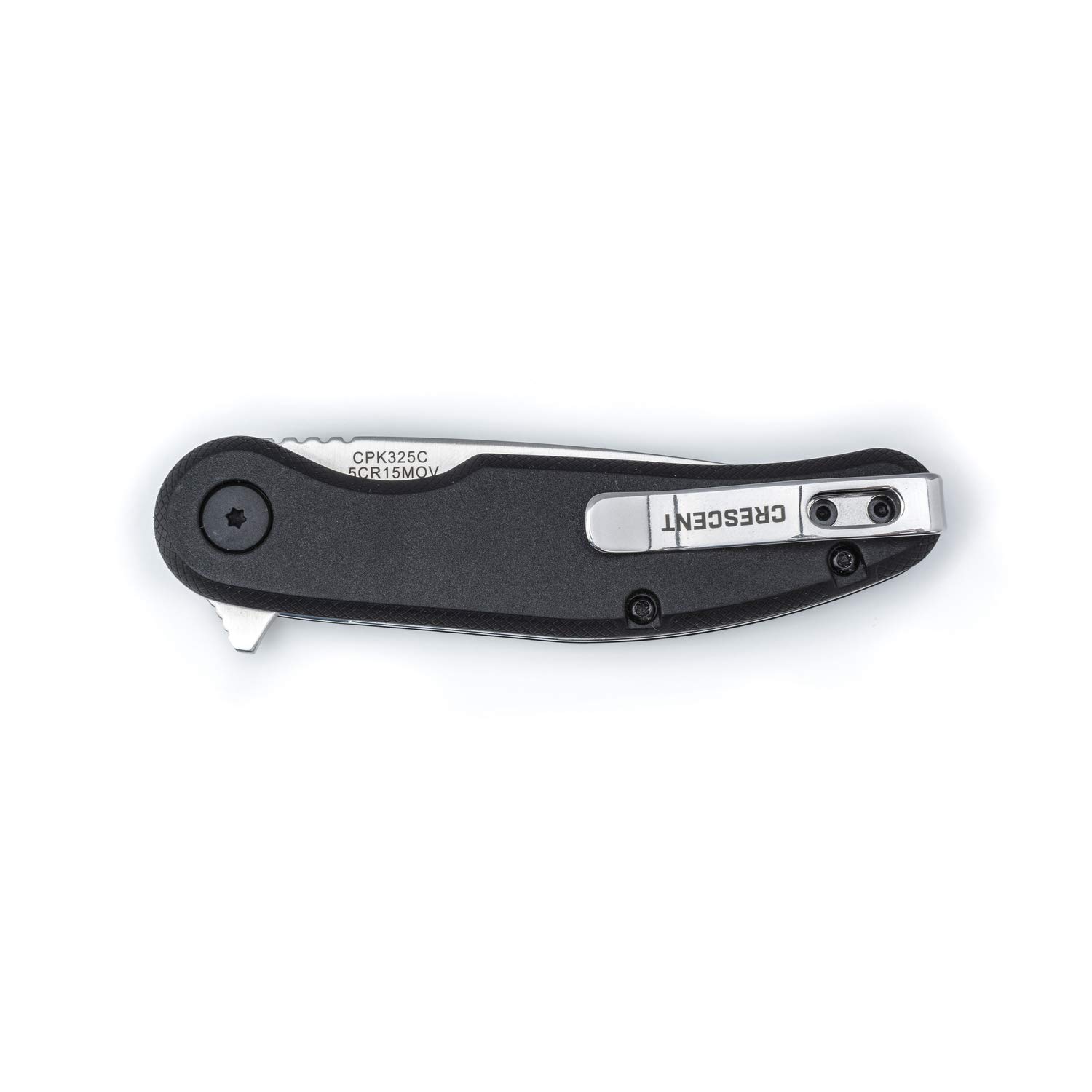 Crescent 3-1/4 Inch Drop Point Composite Handle Pocket Knife - CPK325C - Image 7