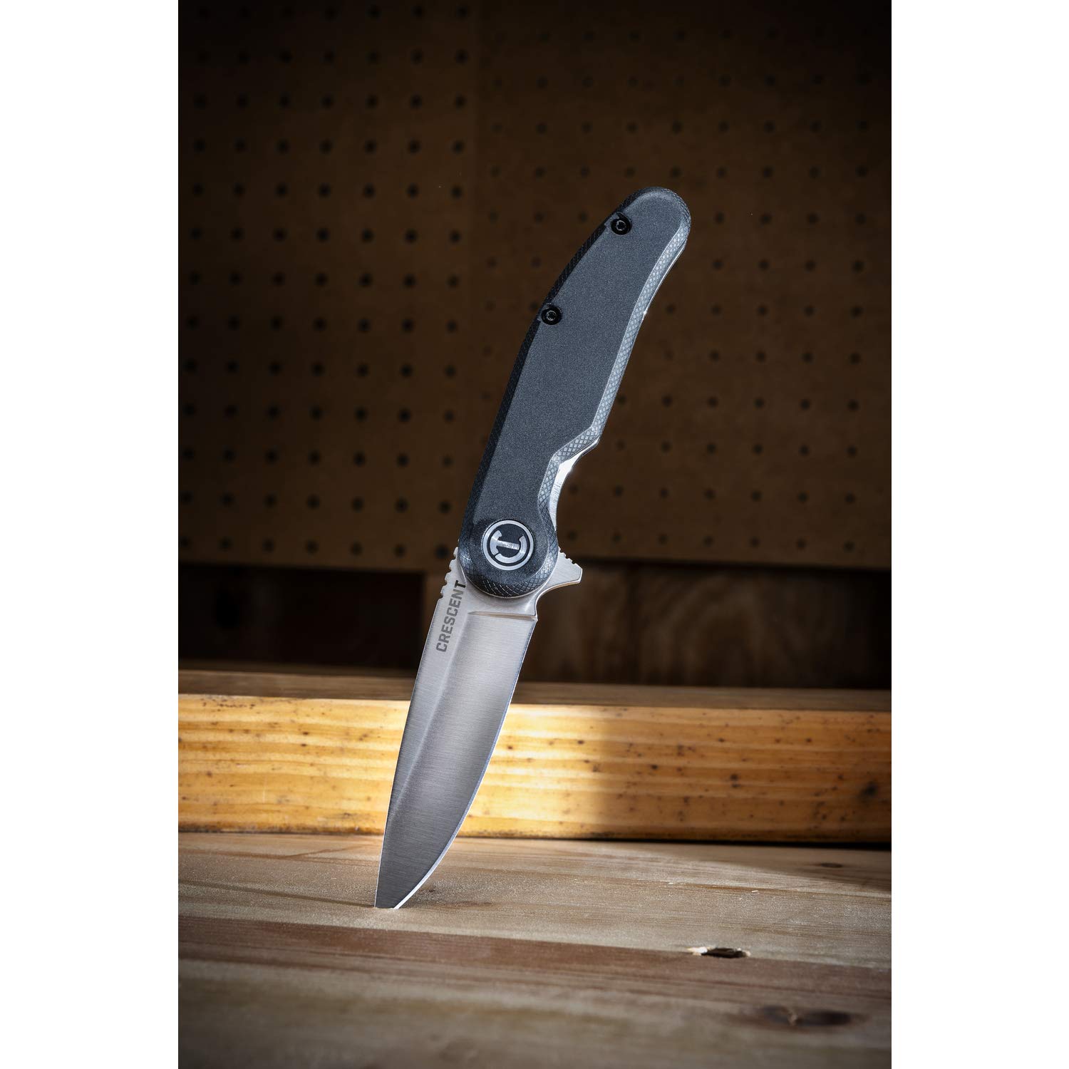 Crescent 3-1/4 Inch Drop Point Composite Handle Pocket Knife - CPK325C - Image 8
