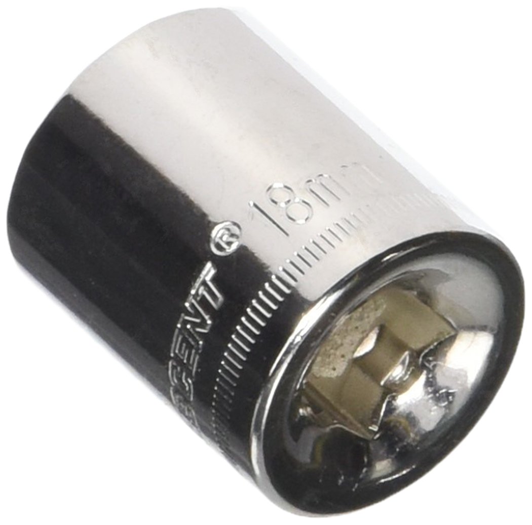 Crescent 3/8" Drive 12 Point Standard Metric Socket 18mm - CDS48N - Image 2