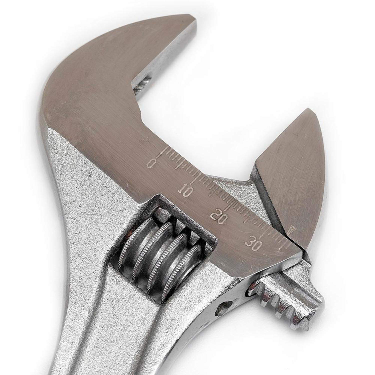 Crescent 3 Pc. Adjustable Wrench Set 6", 8" & 10" - Mechanical & Plumbing Wrenches - With Larger Knurl & Hex Jaw - Chrome Plated to Resist Rust & Corrosion - Reduces Fatigue - Hand Tools - AC3PC - Image 3