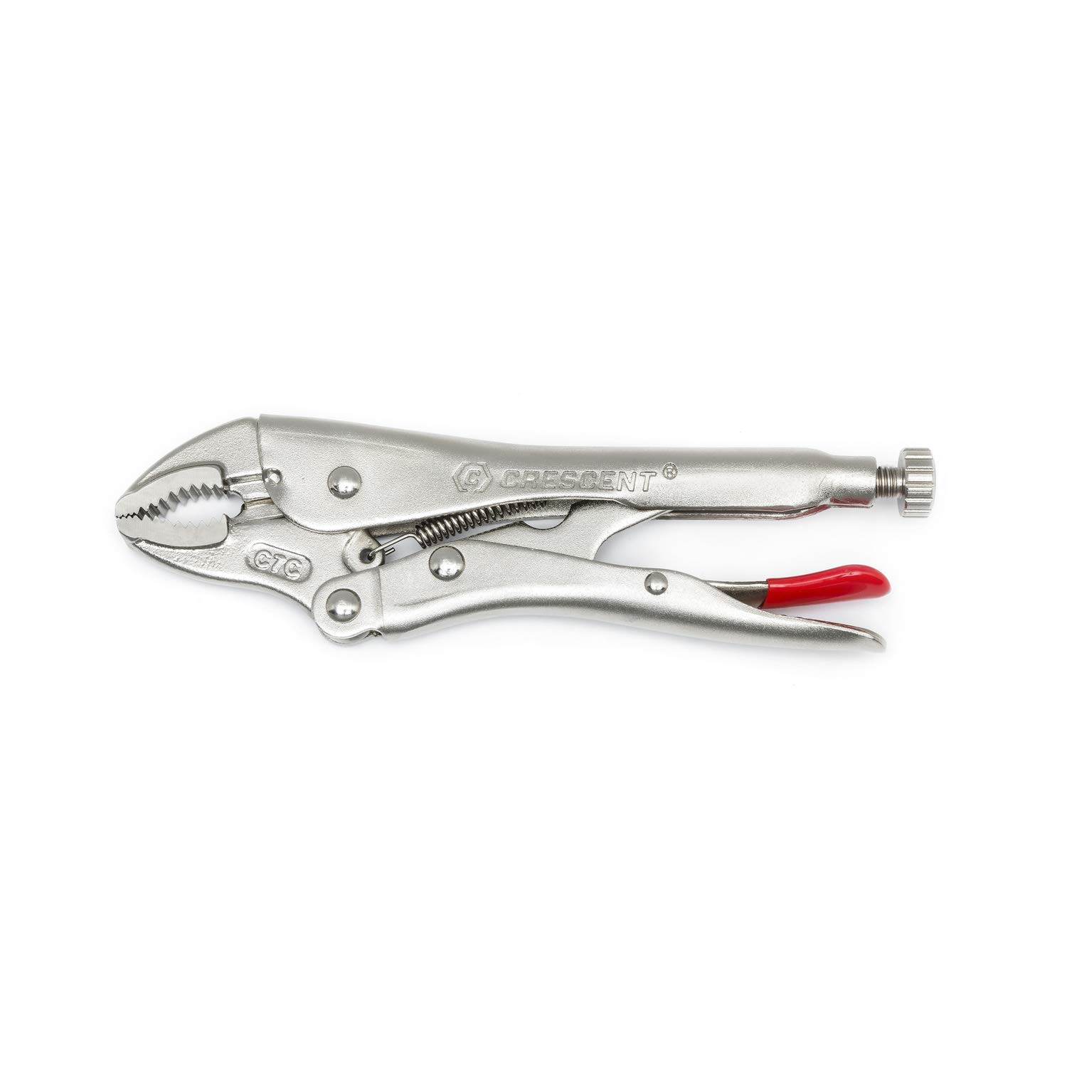 Crescent 5 Piece 5 Inch, 7 Inch & 10 Inch Curved Jaw & 6 Inch & 9 Inch Long Nose Locking Pliers with Wire Cutter - CLP5SETN - Image 5