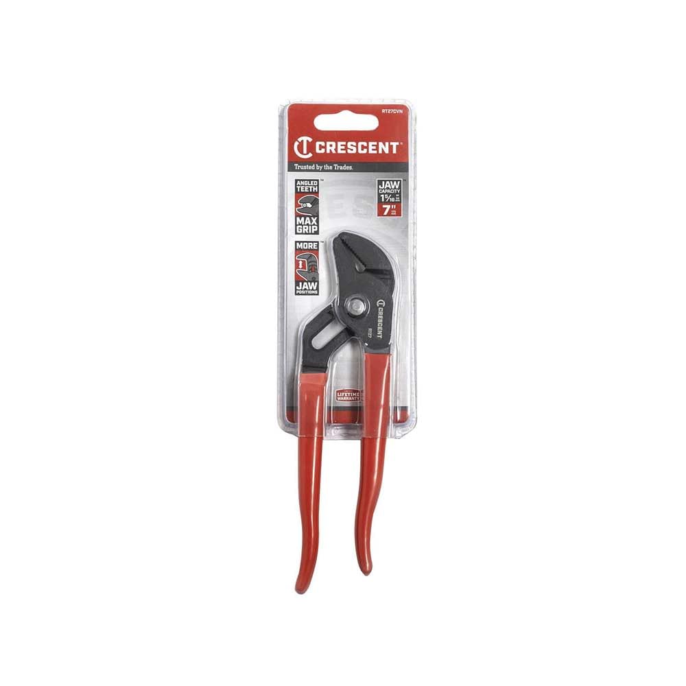 Crescent 7" Tongue & Groove Plier, Straight Jaw, Black Oxide - RT27CVN - Image 3