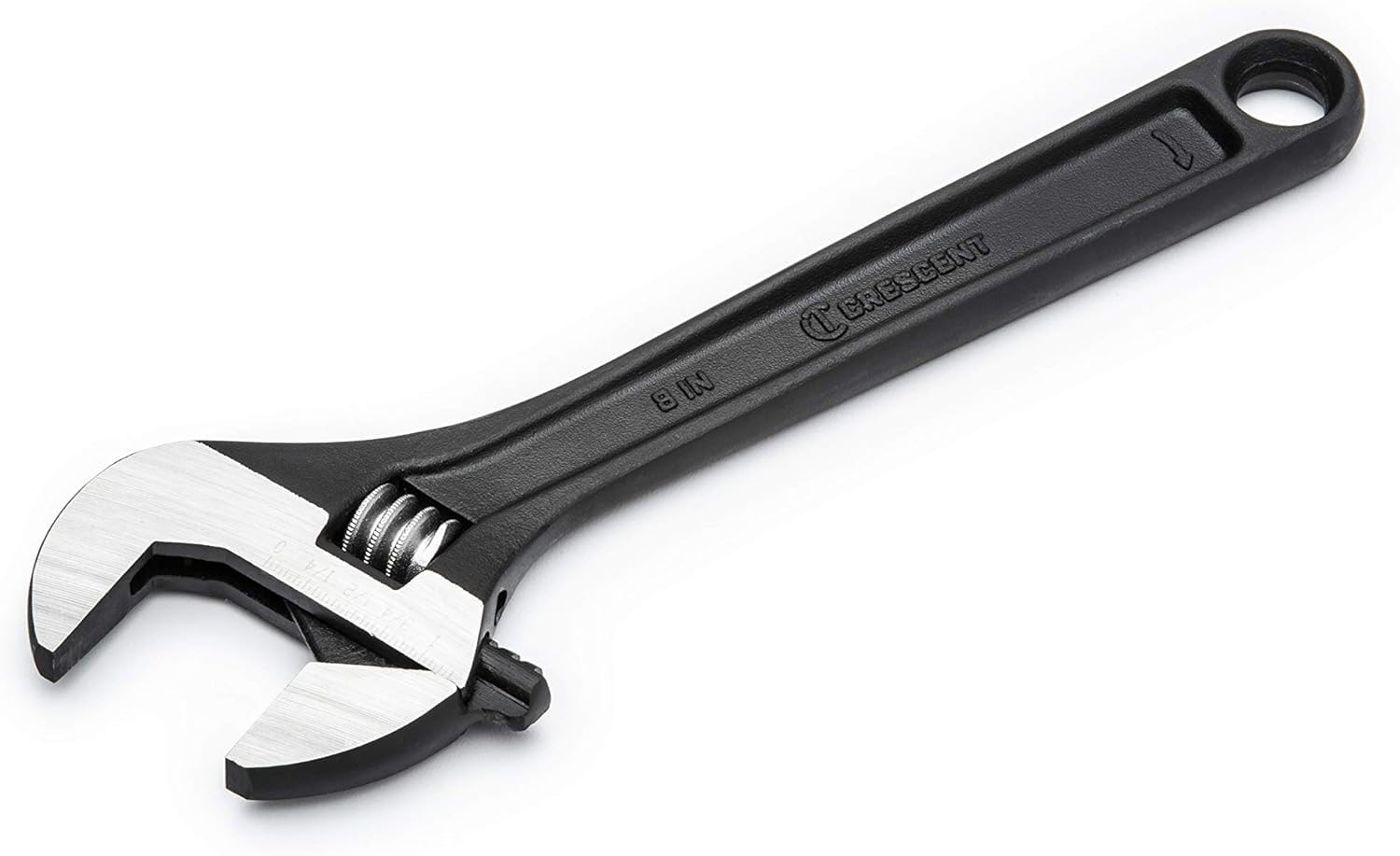 Crescent 8" & 10" & 12" Adjustable Black Oxide Wrenches - Alloy Steel, Heat Treated, Corrosion Resistant, Wide Handle, Easy Adjustment - Image 3