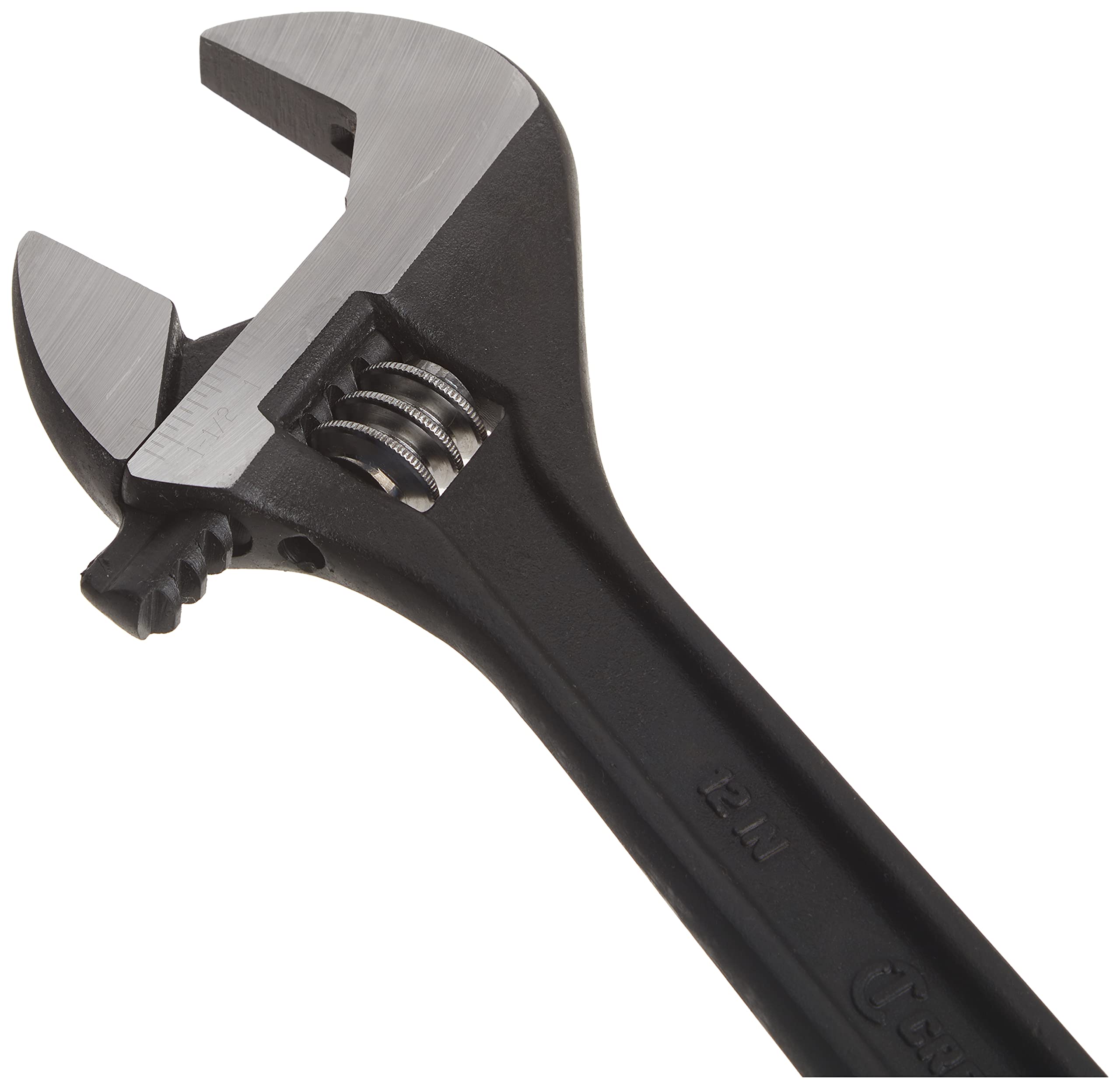 Crescent 8" & 10" & 12" Adjustable Black Oxide Wrenches - Alloy Steel, Heat Treated, Corrosion Resistant, Wide Handle, Easy Adjustment - Image 7