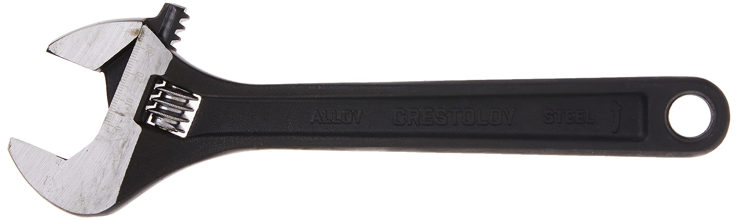 Crescent 8" & 10" & 12" Adjustable Black Oxide Wrenches - Alloy Steel, Heat Treated, Corrosion Resistant, Wide Handle, Easy Adjustment - Image 8