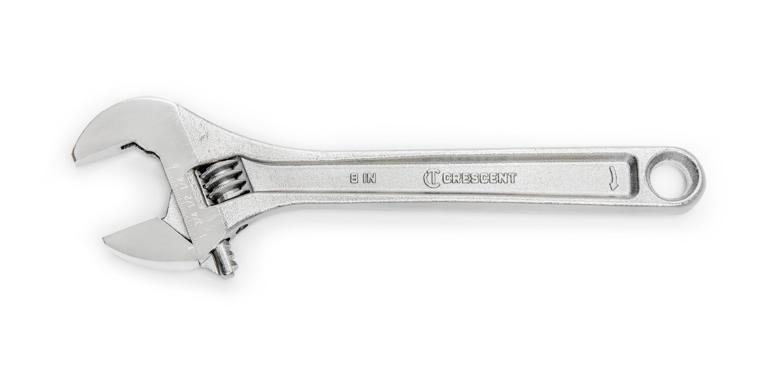 Crescent 8" Adjustable Wrench - Carded - AC28VS, Chrome - Image 4