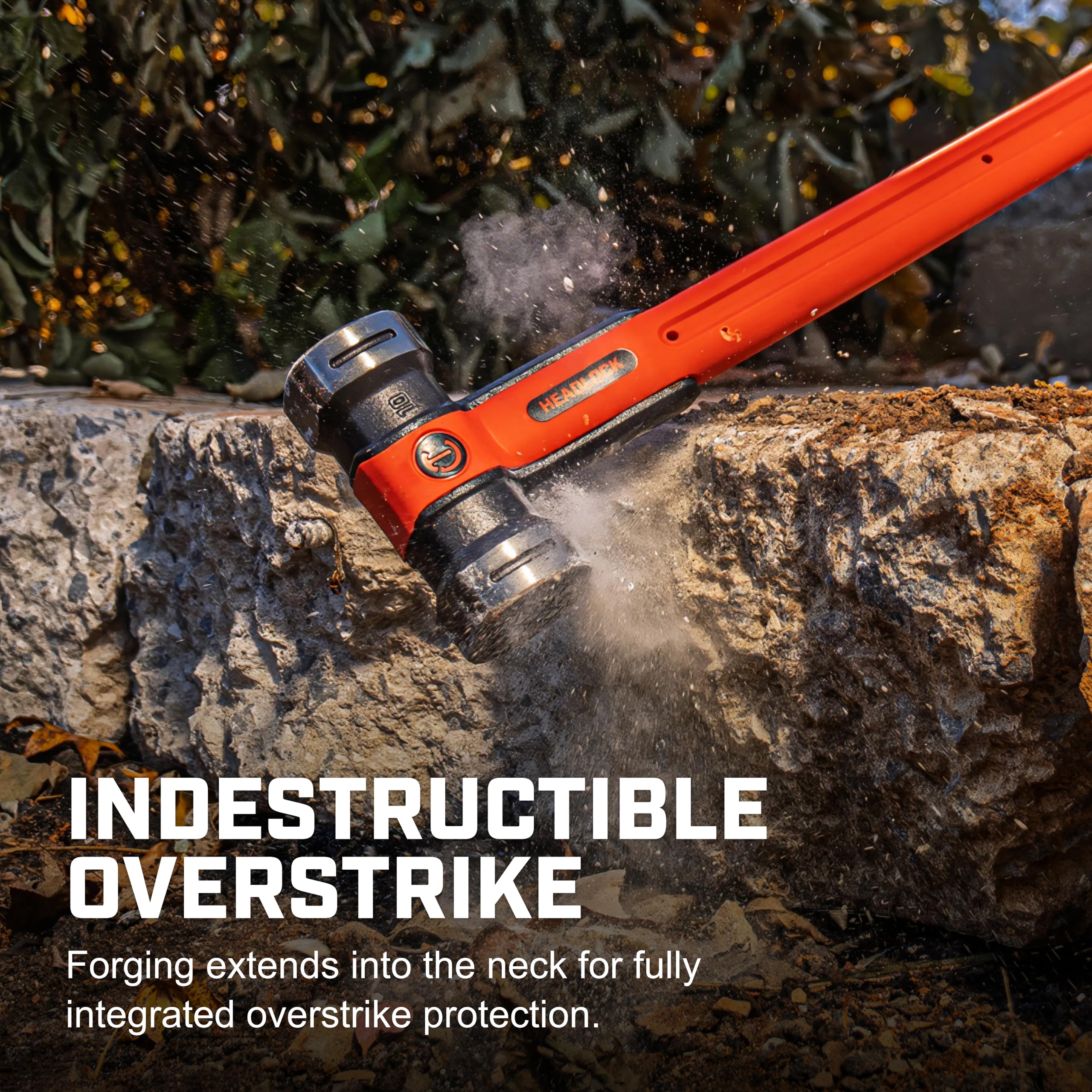 Crescent 8 lb. HEADLOCK™ Fiberglass Sledgehammer | CSHF8 - Image 3