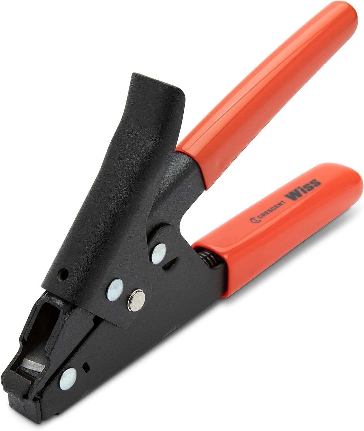 Crescent Cable Tie Tensioning Tool - Durable Hand Tool for Nylon Cable Ties - Includes Integrated Cut-Off Mechanism & Ergonomic Handle - WT1-7-1/2", Red