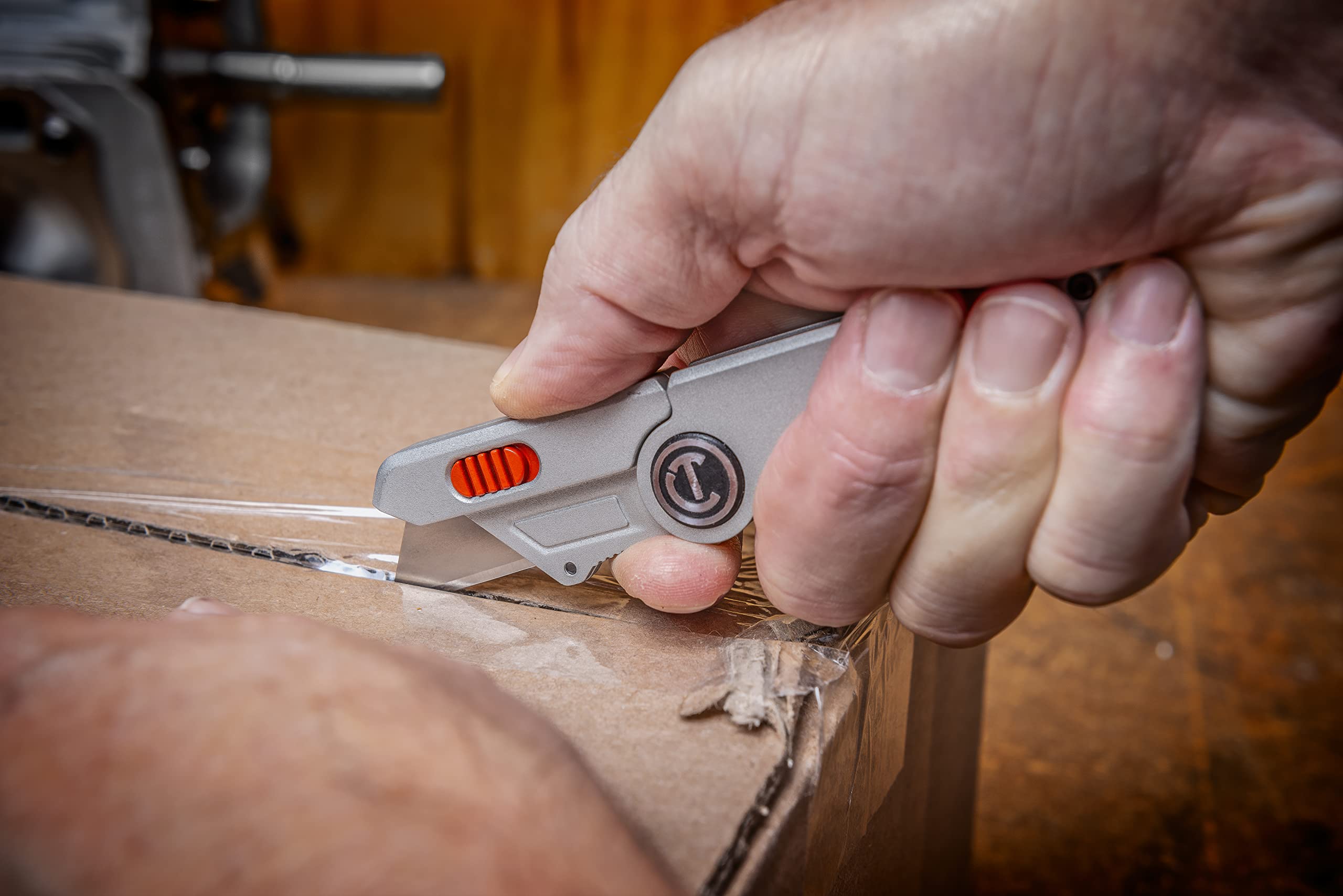 Crescent Compact Folding Utility Knife - CTKCF - Image 6