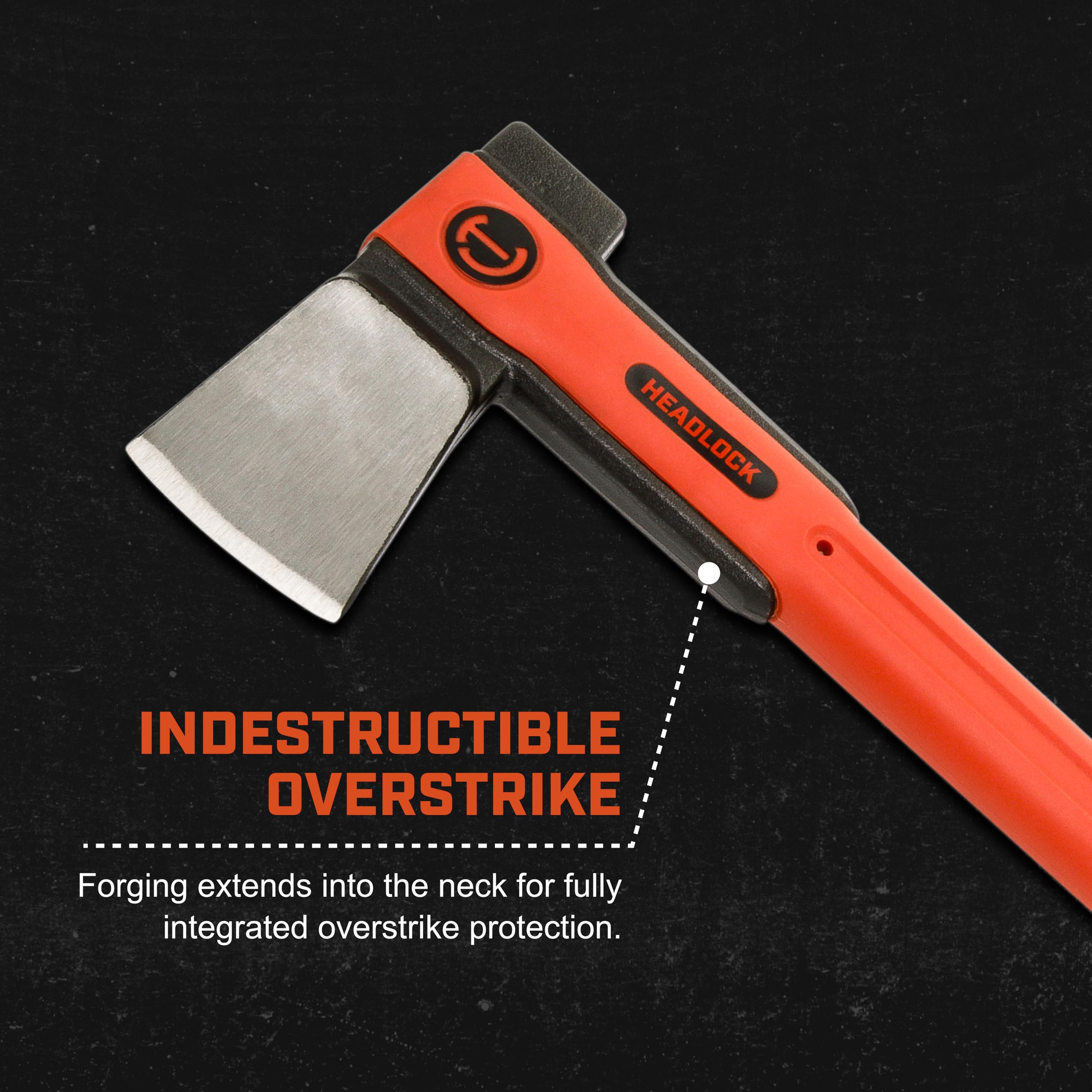 Crescent Crescent HEADLOCK™ 6lb Fiberglass Splitting Axe | CFAXE6 - Image 3
