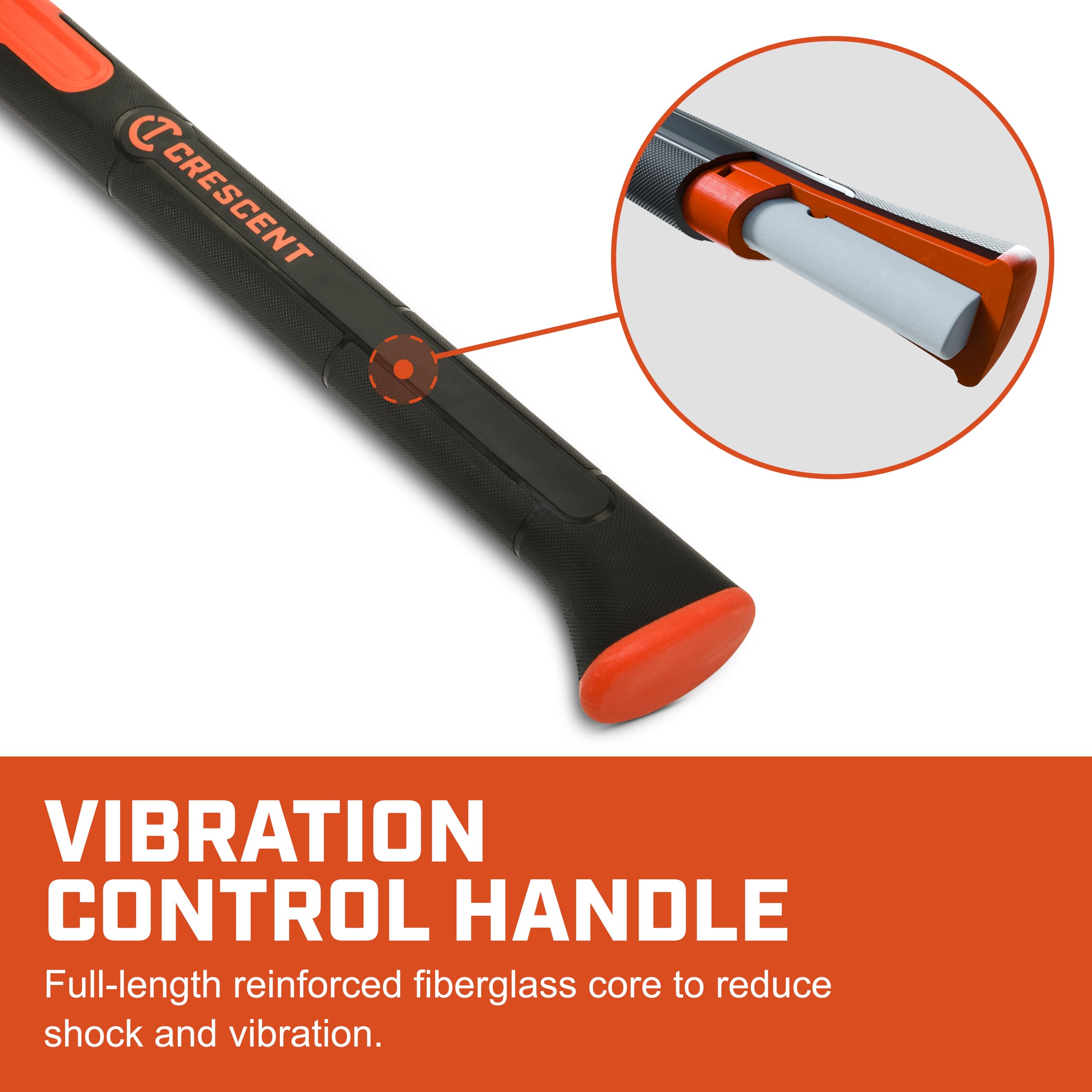 Crescent Crescent HEADLOCK™ 6lb Fiberglass Splitting Axe | CFAXE6 - Image 4