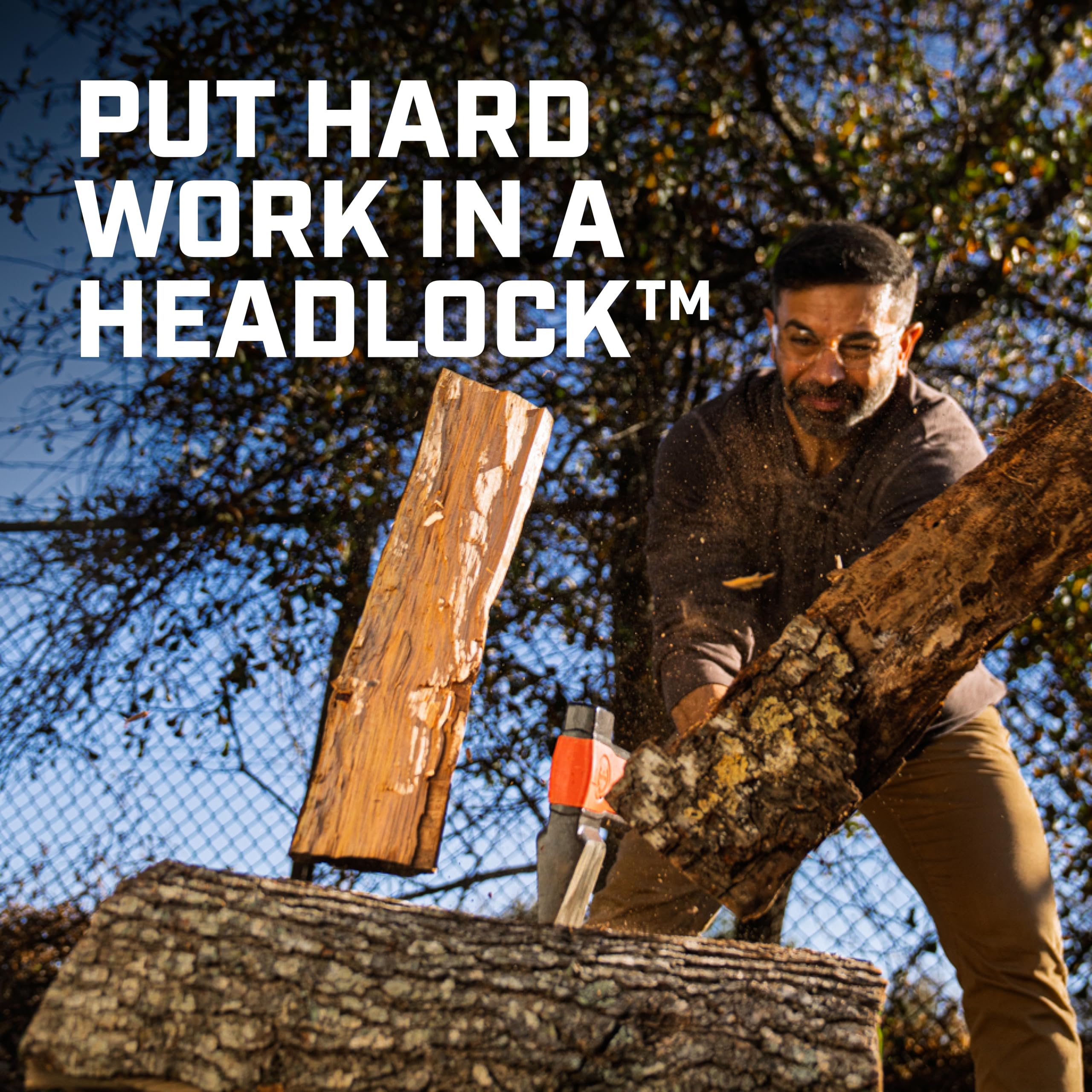 Crescent Crescent HEADLOCK™ 6lb Fiberglass Splitting Axe | CFAXE6 - Image 5