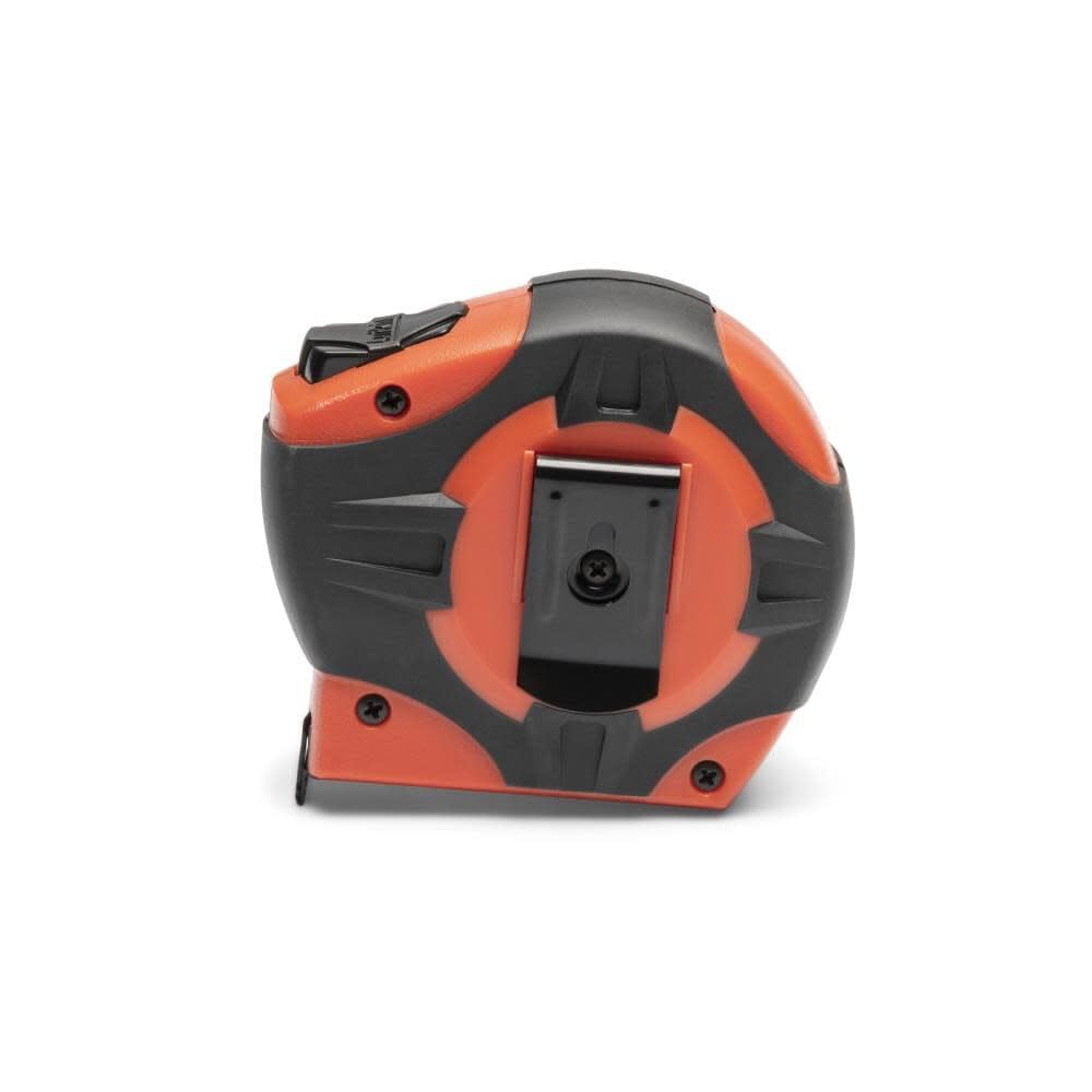 Crescent Lufkin 1" x 25' P1000 Series Hi-Viz® Orange Engineer's Yellow Clad A4 Blade Power Return Tape Measure - PHV1425DN - Image 6