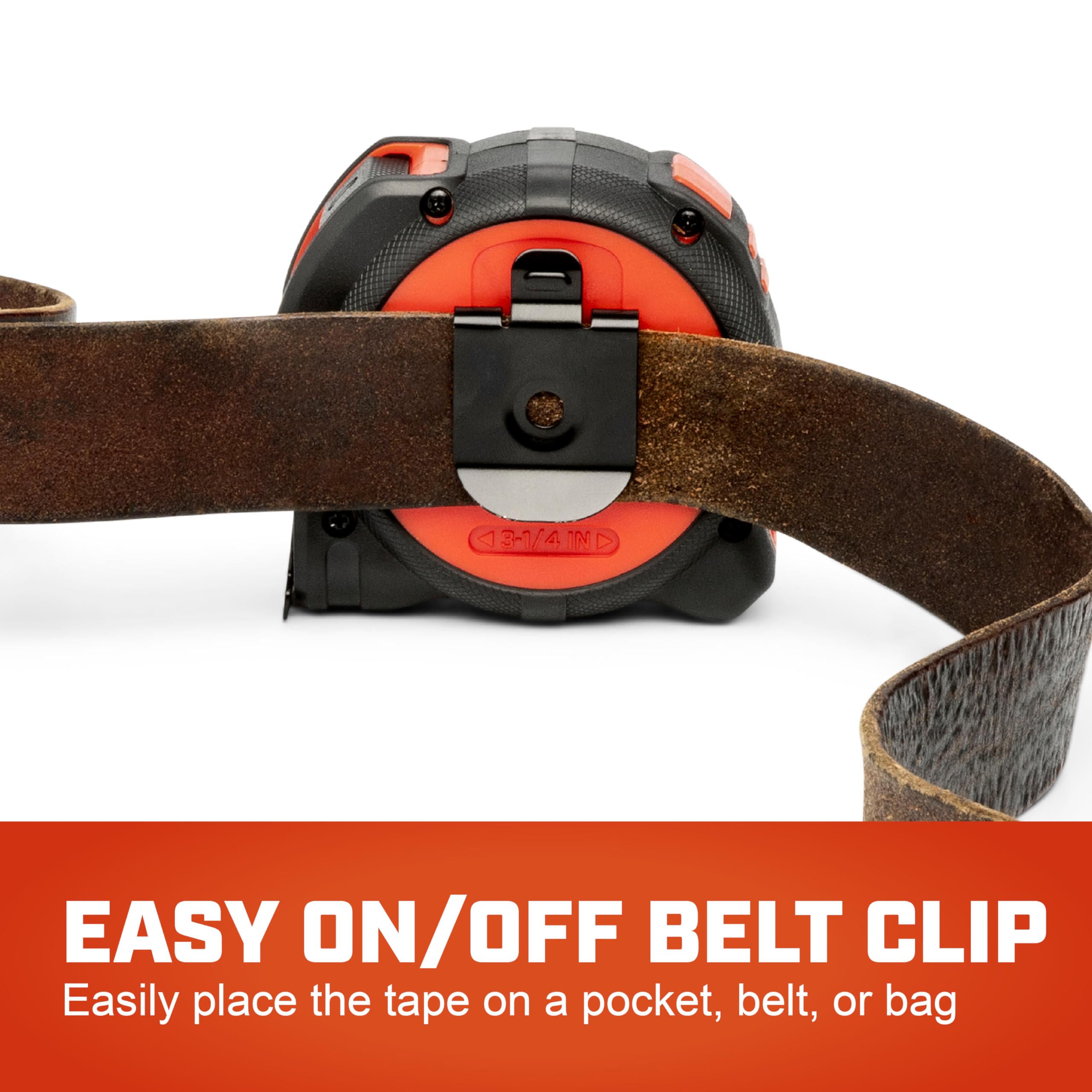 Crescent Lufkin 10 Meter / 35 Ft. Ft. WORKHORSE NITE EYE Tape Measure | L1135NECME - Image 5