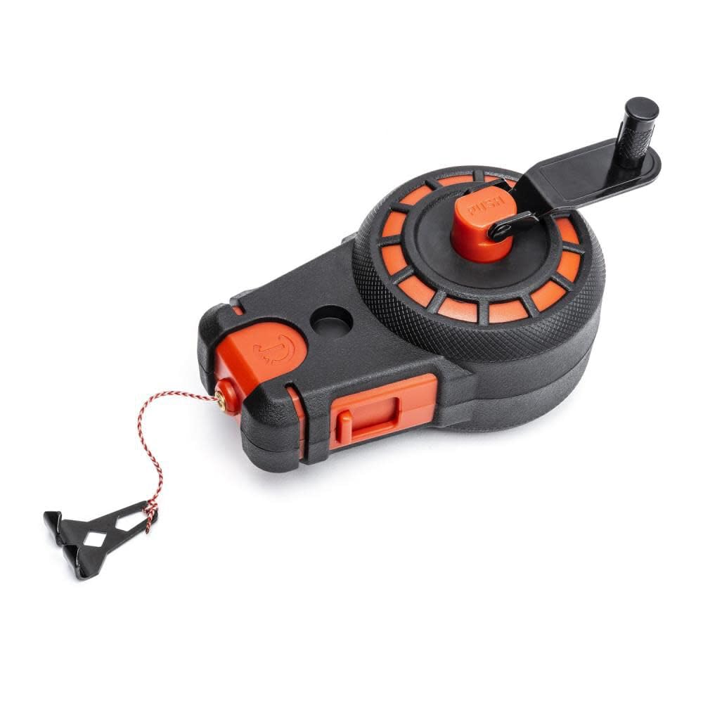 Crescent Lufkin 50' Compact Chalk Reel with Blue Chalk, CL50 - Image 3