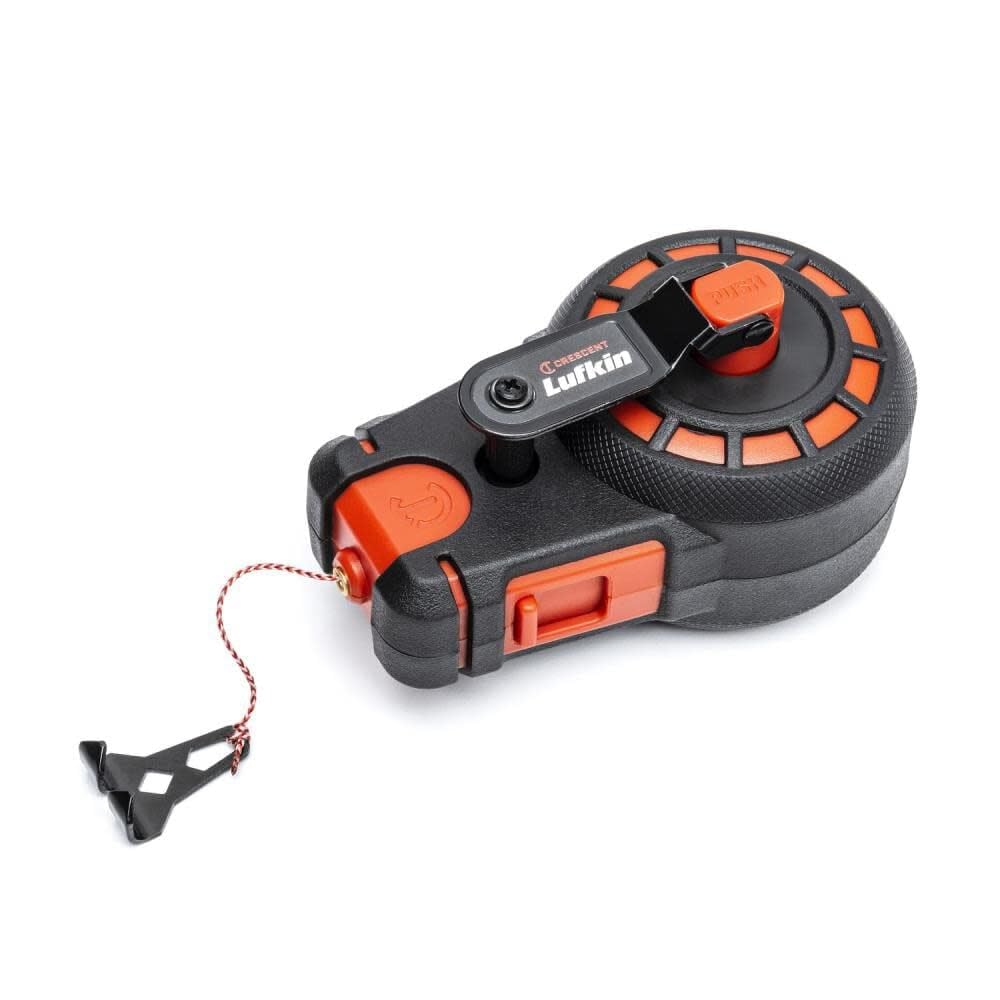 Crescent Lufkin 50' Compact Chalk Reel with Blue Chalk, CL50 - Image 4