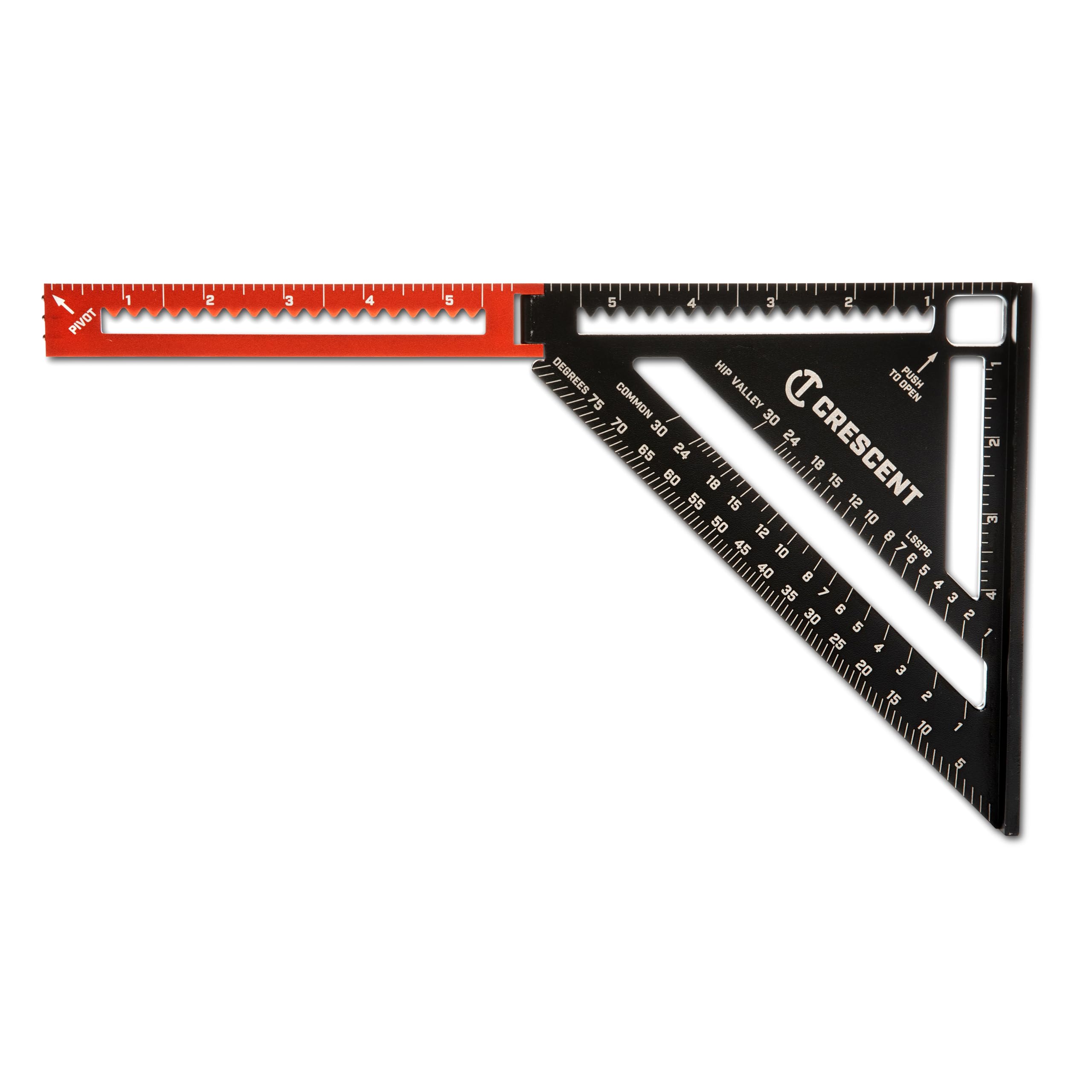 Crescent Lufkin EX6 2-in-1 Extendable Layout Tool - LSSP6-07, 6" - Image 4