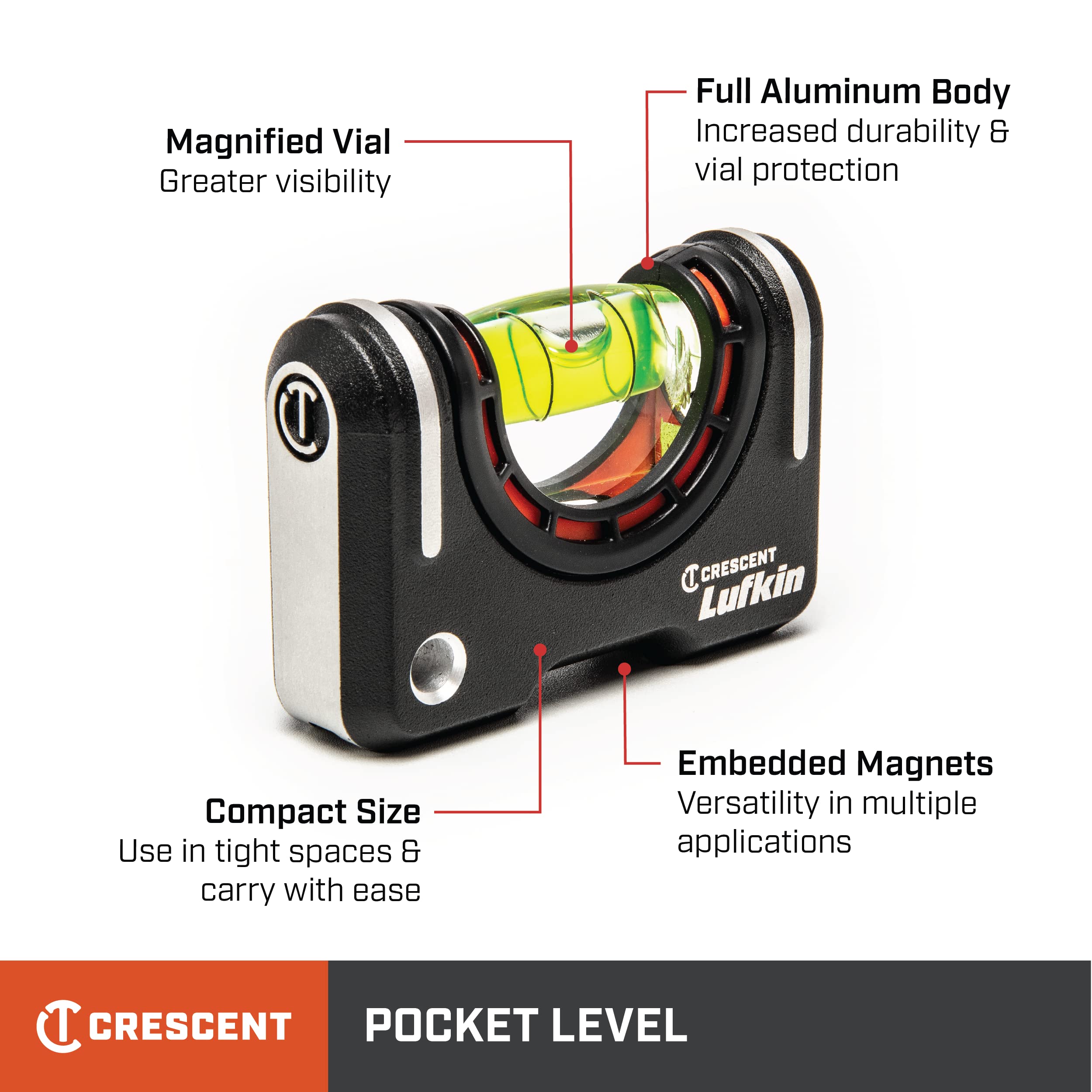 Crescent Lufkin Pocket Level - LPL1000-02 - Image 7