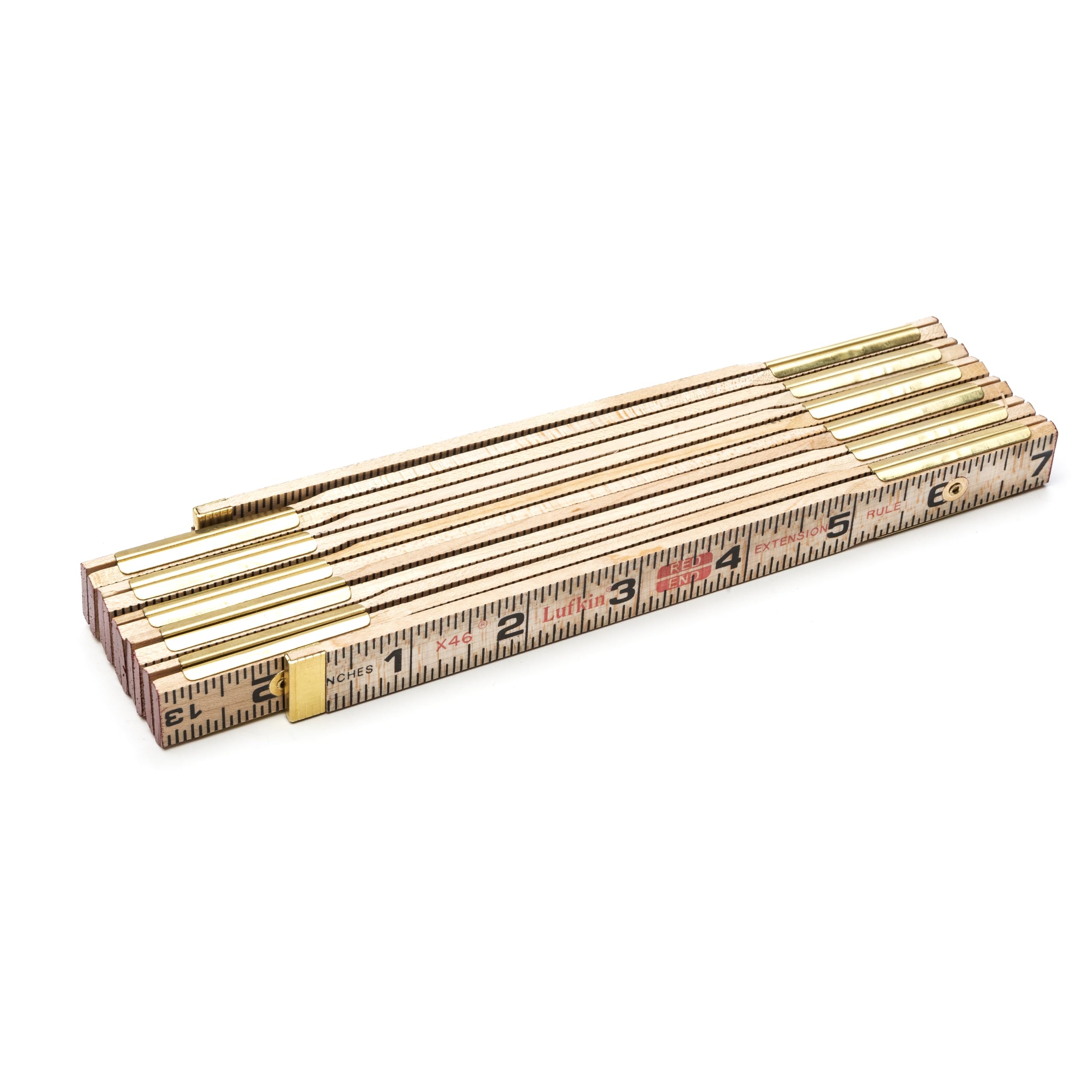 Crescent Lufkin Red End Folding Wood Rule, 6-Inch - TX46N - Image 3