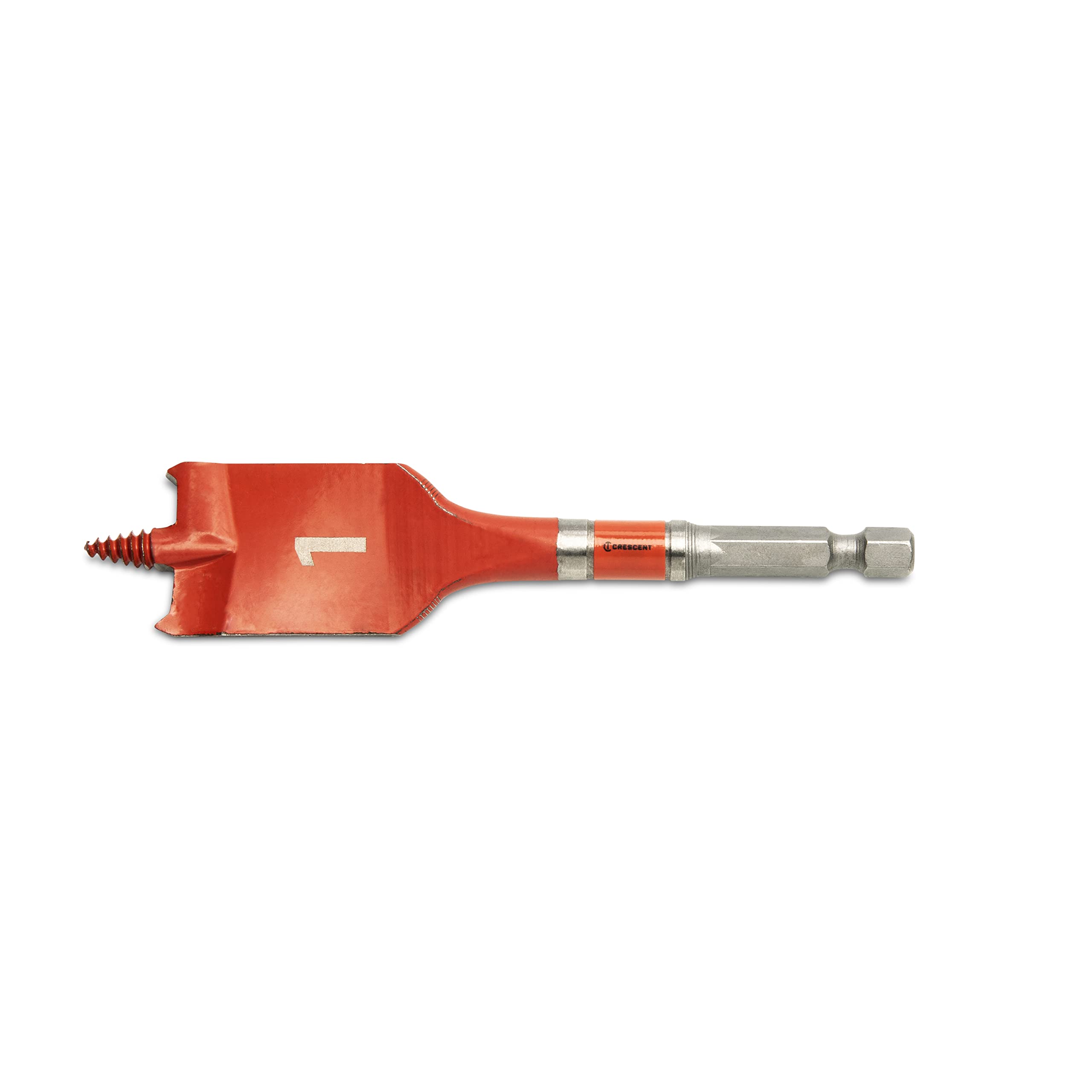 Crescent Screw Point Spade Drill Bit | 4" x 1" | CDSP-445 - Image 2