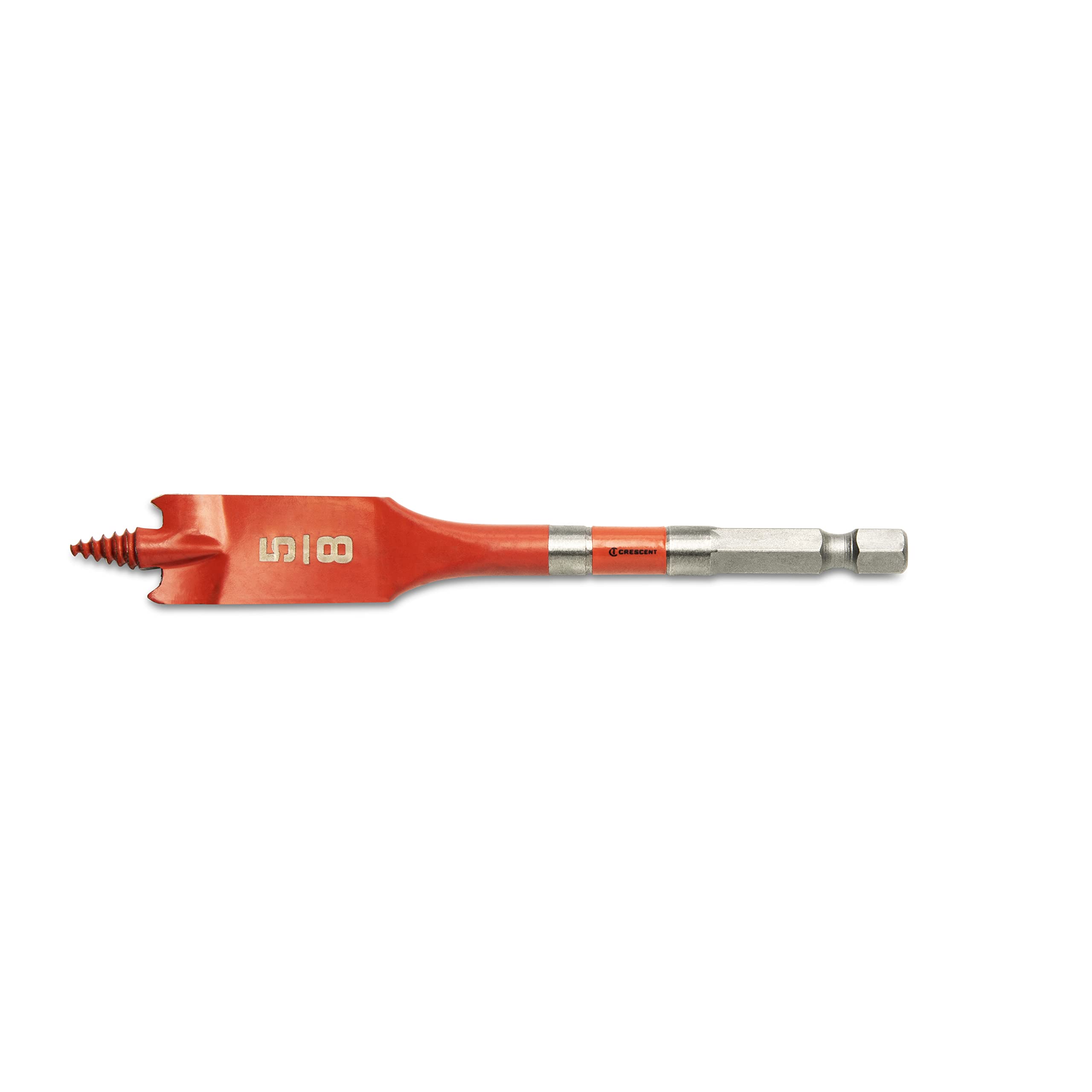 Crescent Screw Point Spade Drill Bit | 5/8" x 4" | CDSP-433 - Image 2