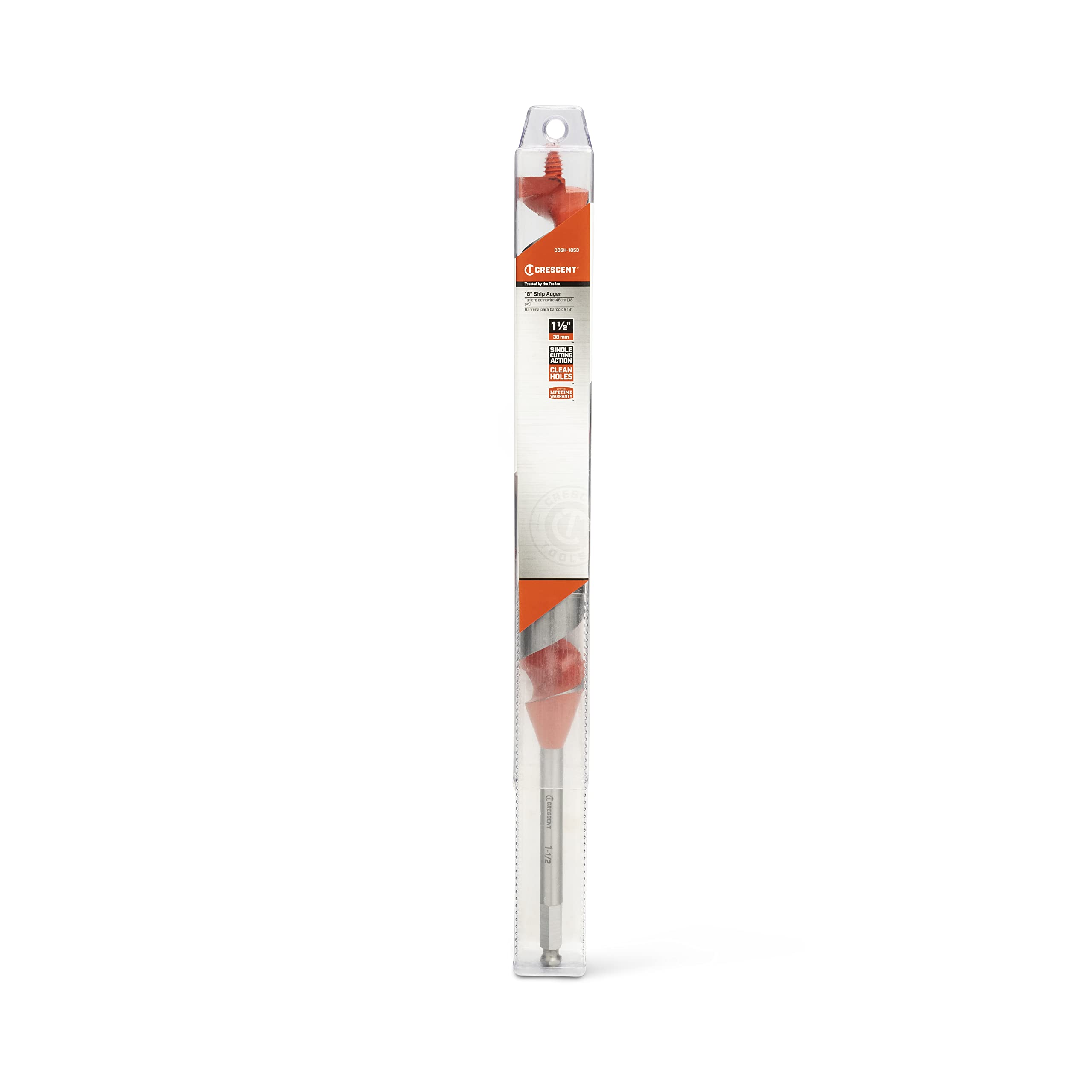 Crescent Ship Auger Drill Bit | 18" x 1-1/2" | CDSH-1853 - Image 6