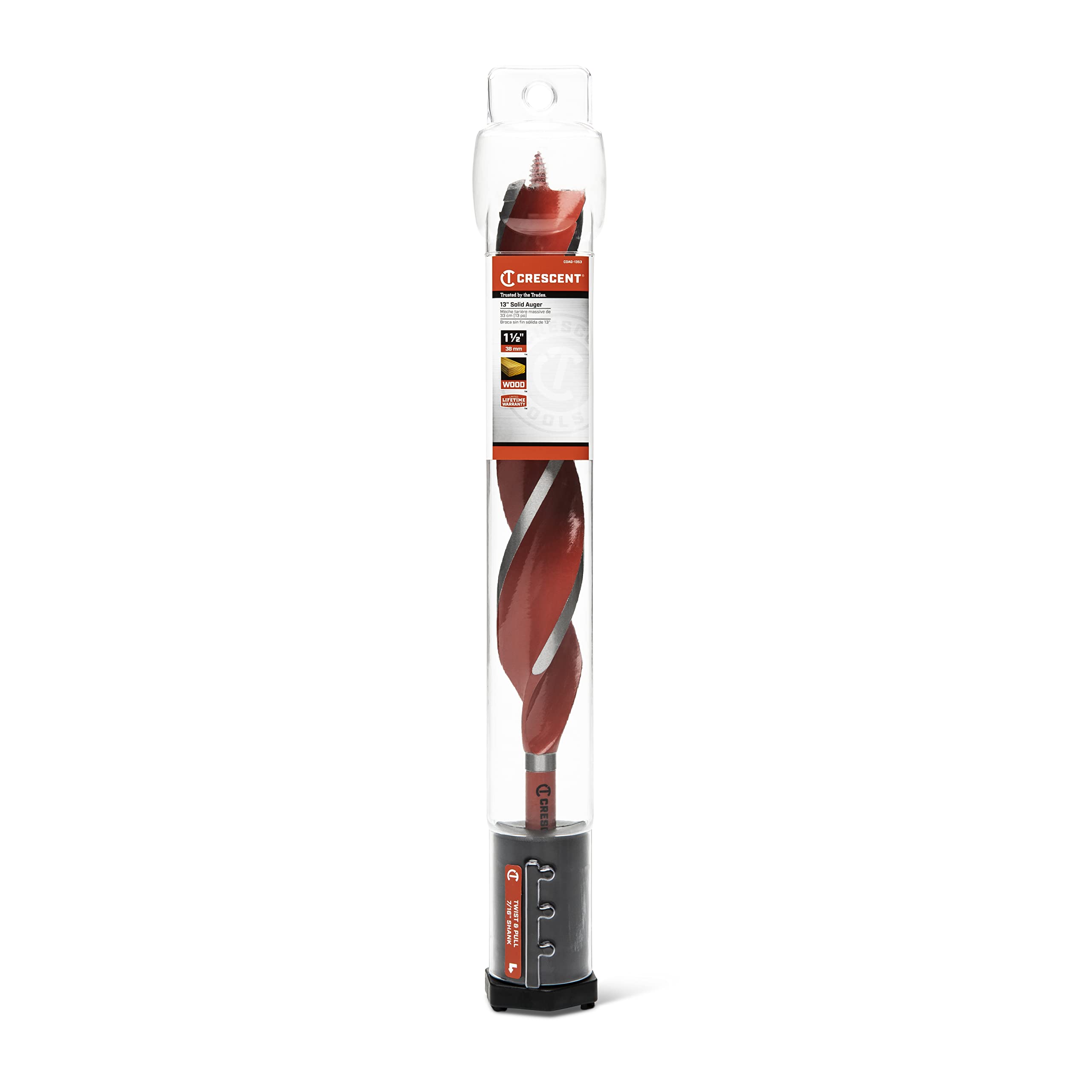 Crescent Solid Auger Drill Bit | 13" x 1-1/2" | CDAG-1353 - Image 6