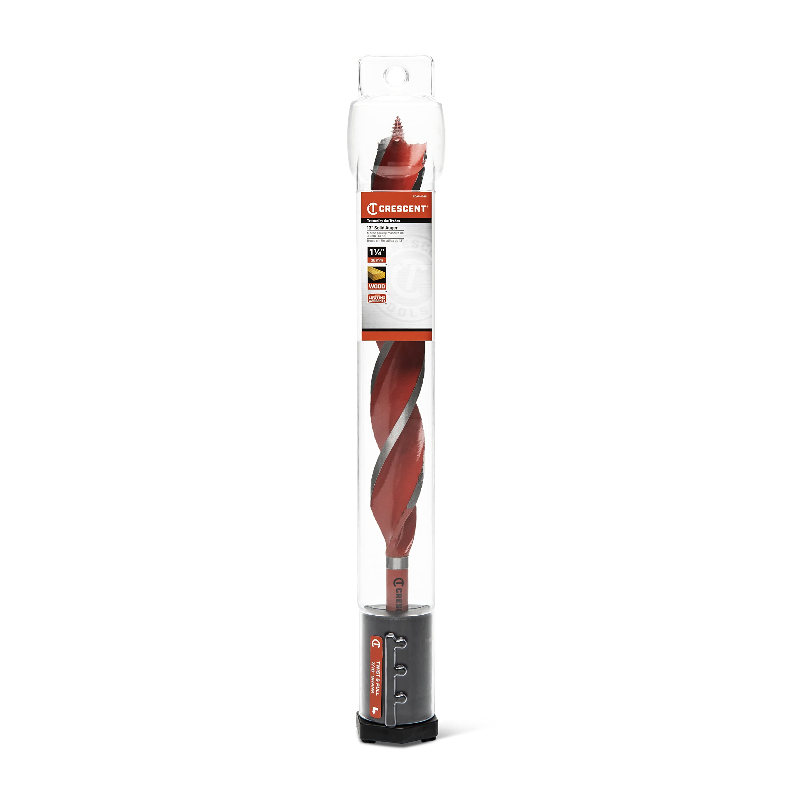 Crescent Solid Auger Drill Bit | 13" x 1-1/4" | CDAG-1349 - Image 6