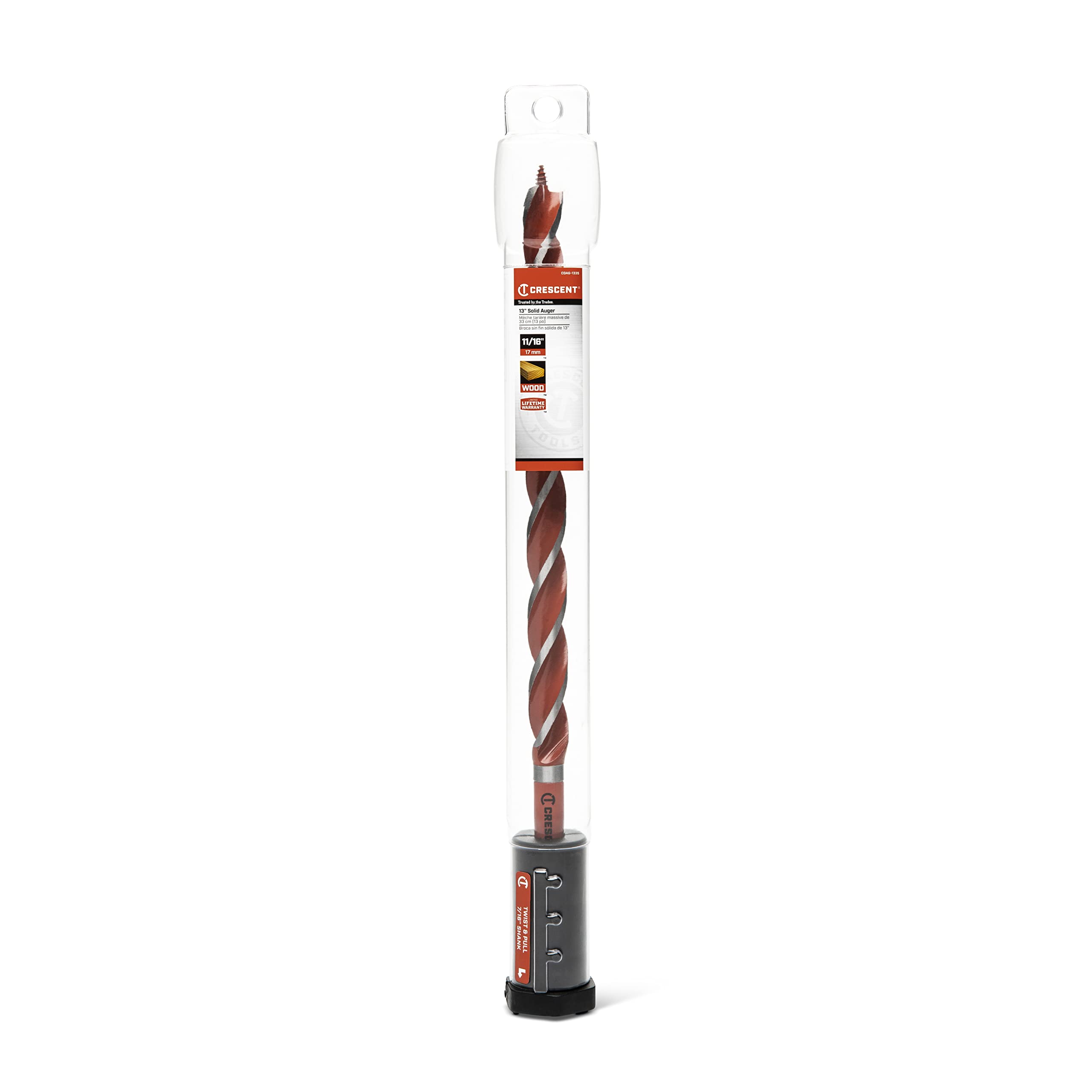 Crescent Solid Auger Drill Bit | 13" x 11/16" | CDAG-1335 - Image 6