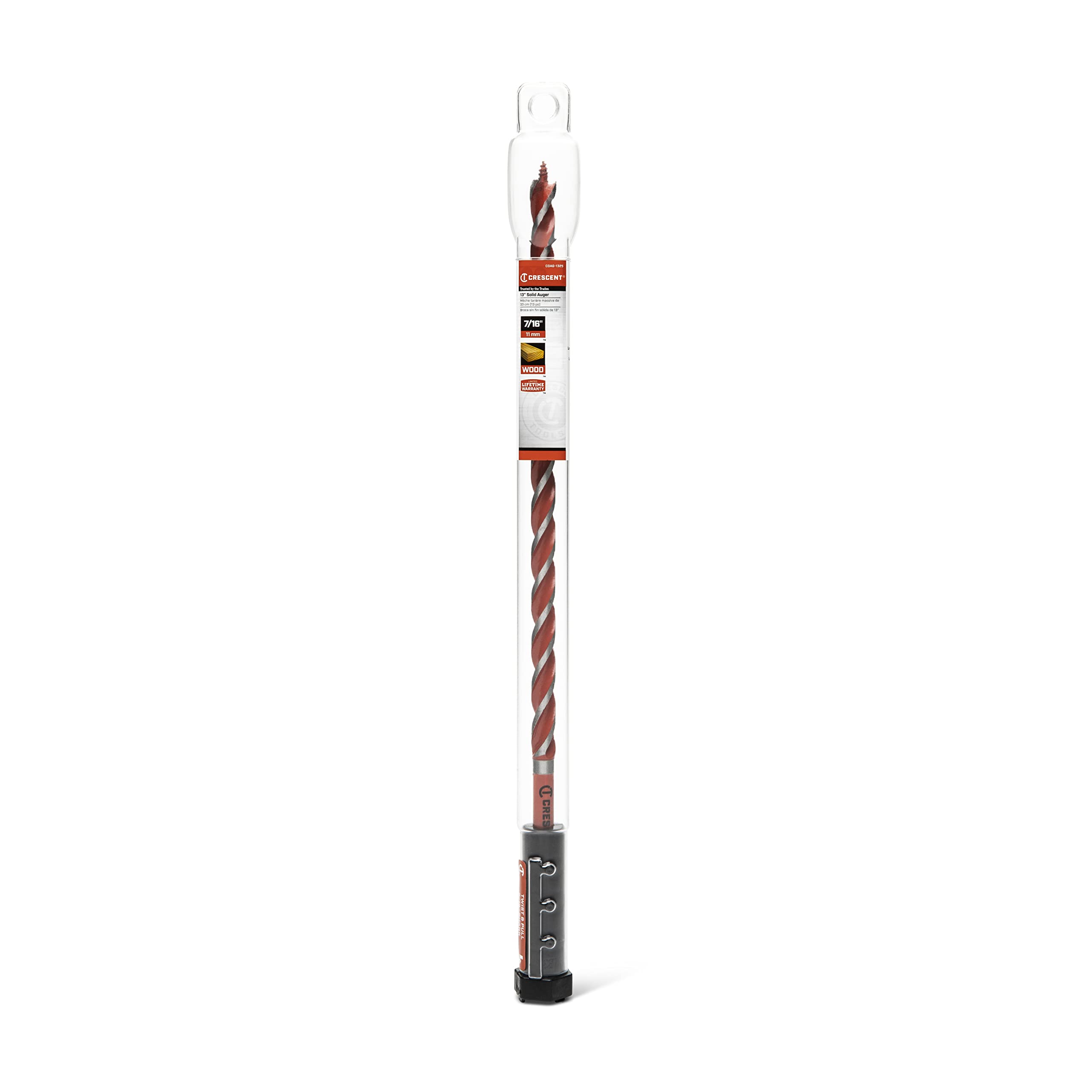 Crescent Solid Auger Drill Bit | 13" x 7/16" | CDAG-1325 - Image 6