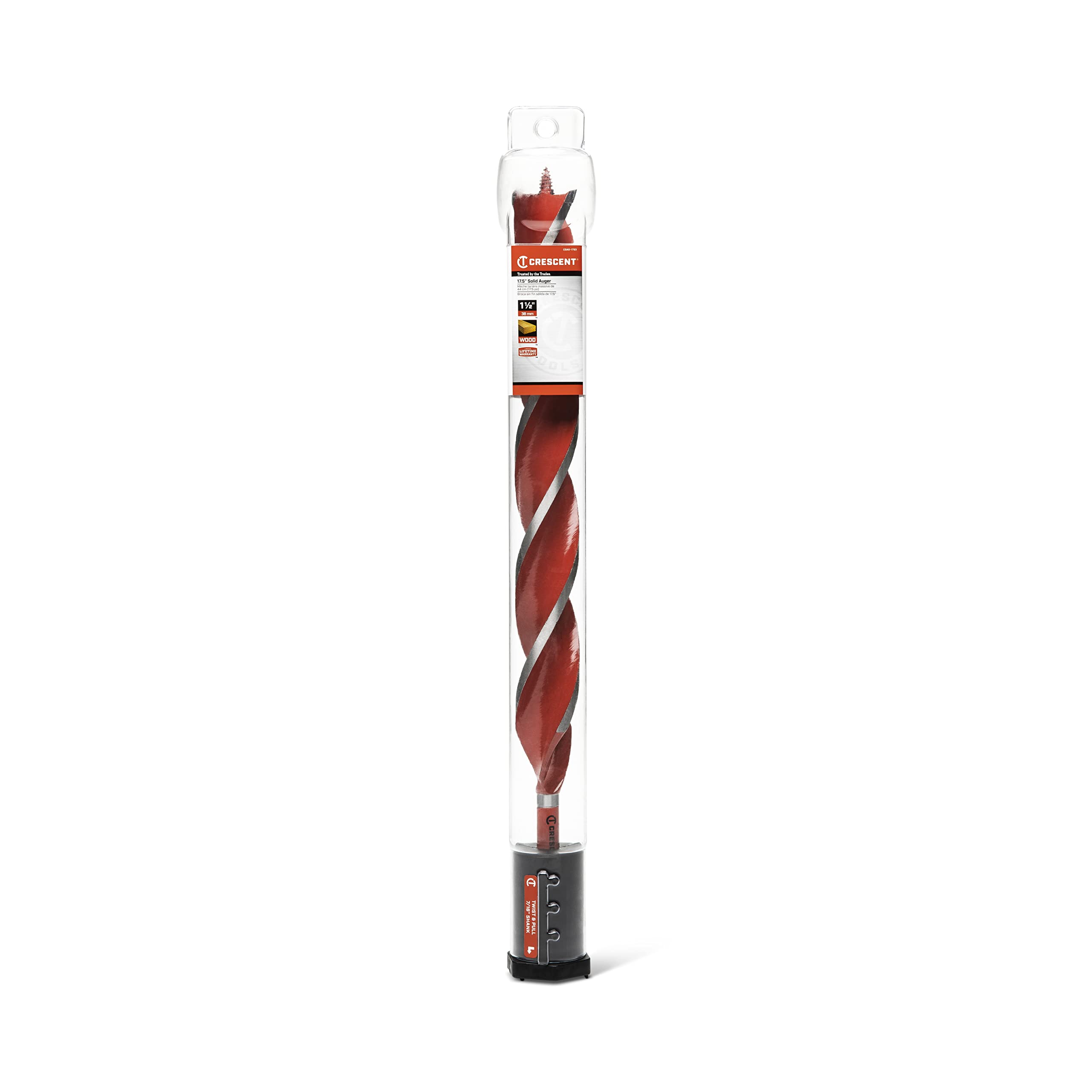 Crescent Solid Auger Drill Bit | 17" x 1-1/2" | CDAG-1753 - Image 6