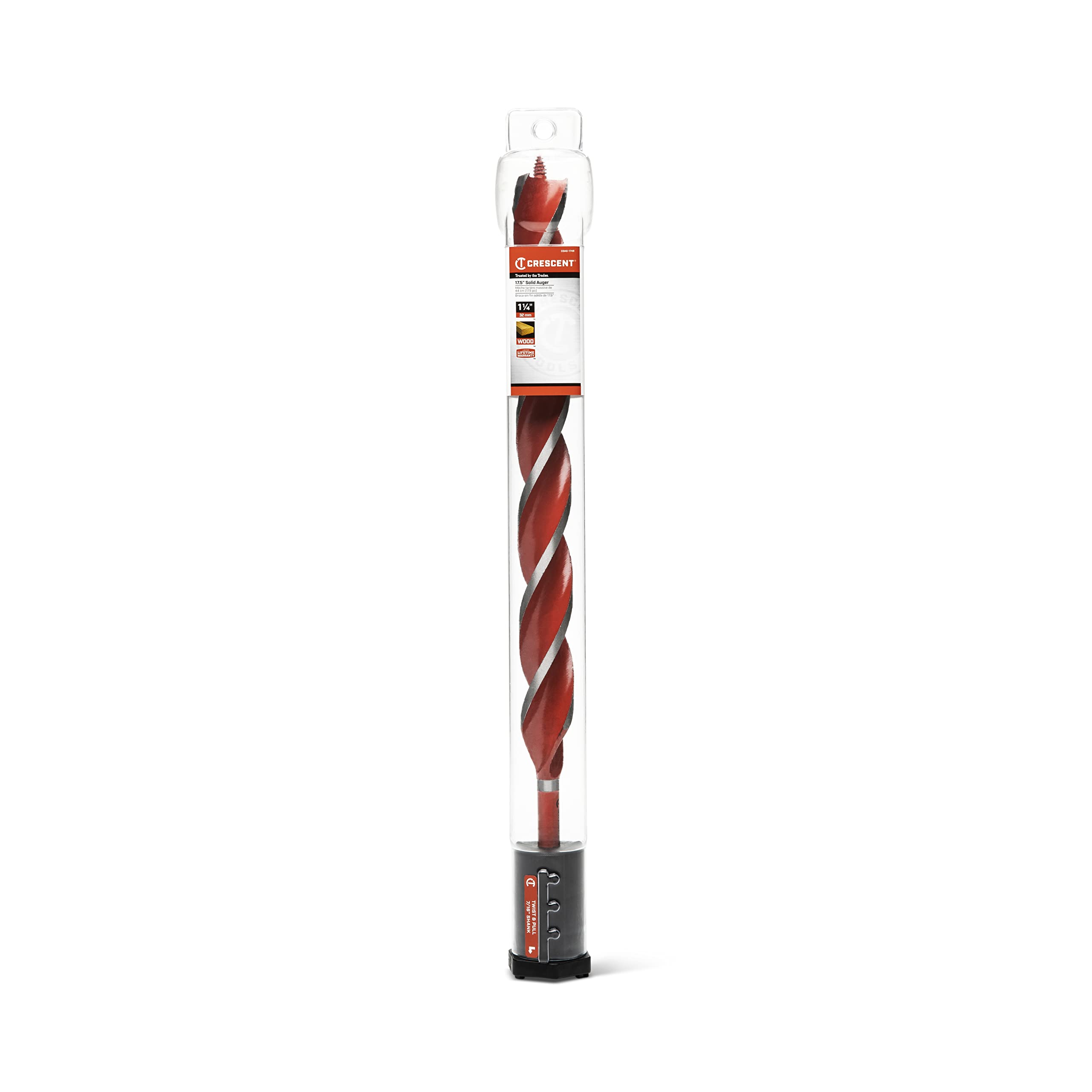 Crescent Solid Auger Drill Bit | 17" x 1-1/4" | CDAG-1749 - Image 6