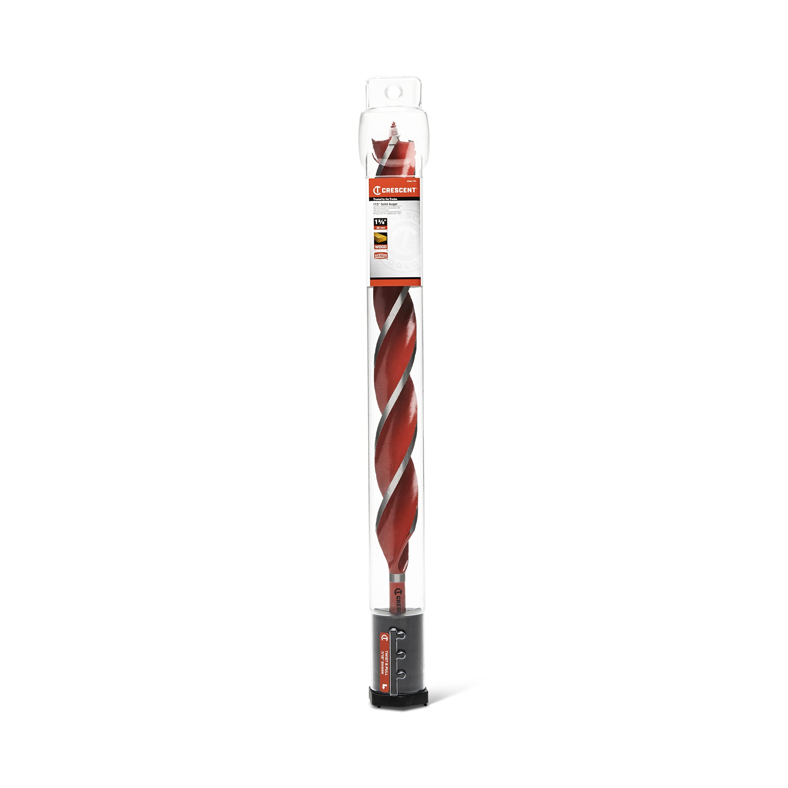 Crescent Solid Auger Drill Bit | 17" x 1-3/8" | CDAG-1751 - Image 6