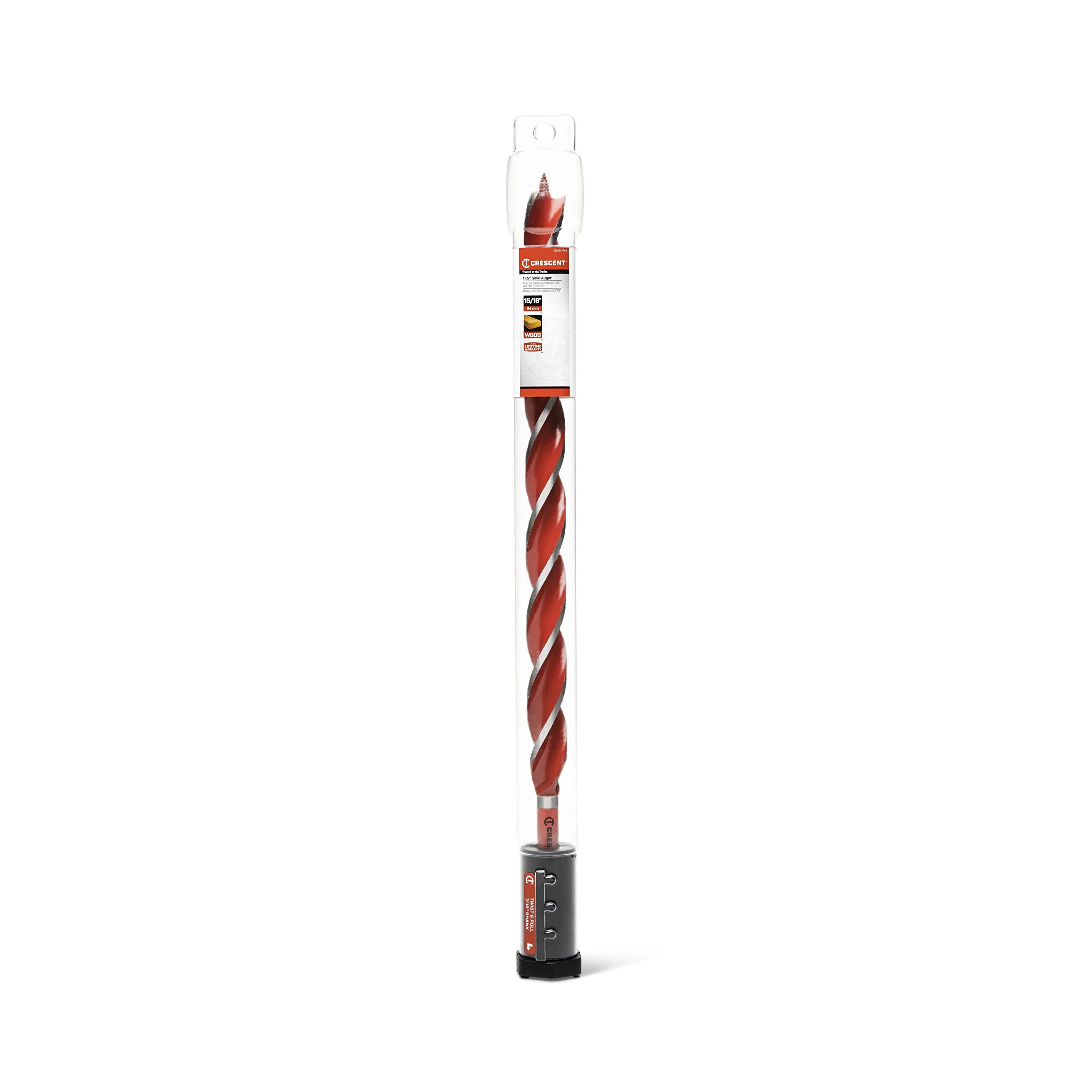 Crescent Solid Auger Drill Bit | 17" x 15/16" | CDAG-1743 - Image 6