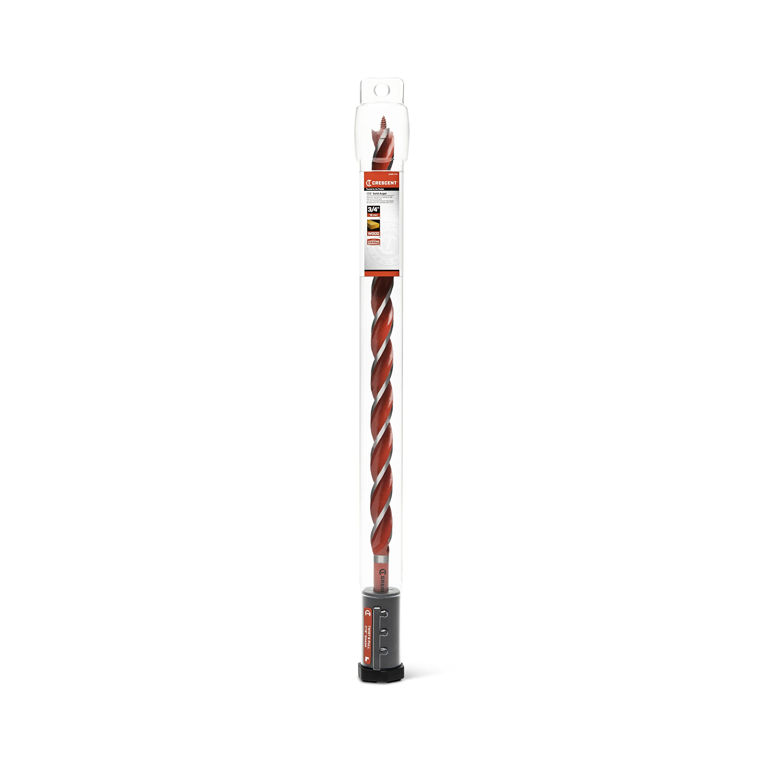 Crescent Solid Auger Drill Bit | 17" x 3/4" | CDAG-1737 - Image 6