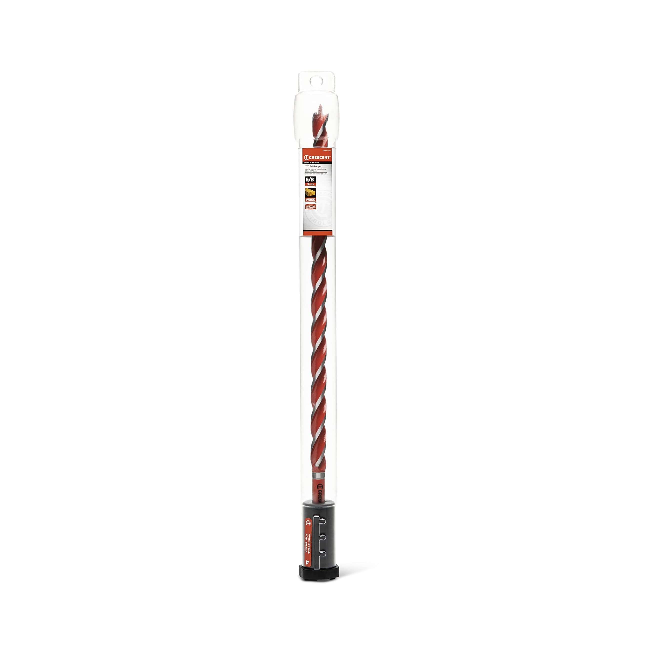 Crescent Solid Auger Drill Bit | 17" x 5/8" | CDAG-1733 - Image 6