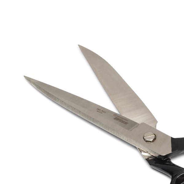 Crescent Wiss 12" Wide Blade Bent Handle Industrial Shears - Professional Heavy Duty Utility Scissors Tool for Sewing Fabric, Upholstery, Carpet & Drapery - W22W - Image 3