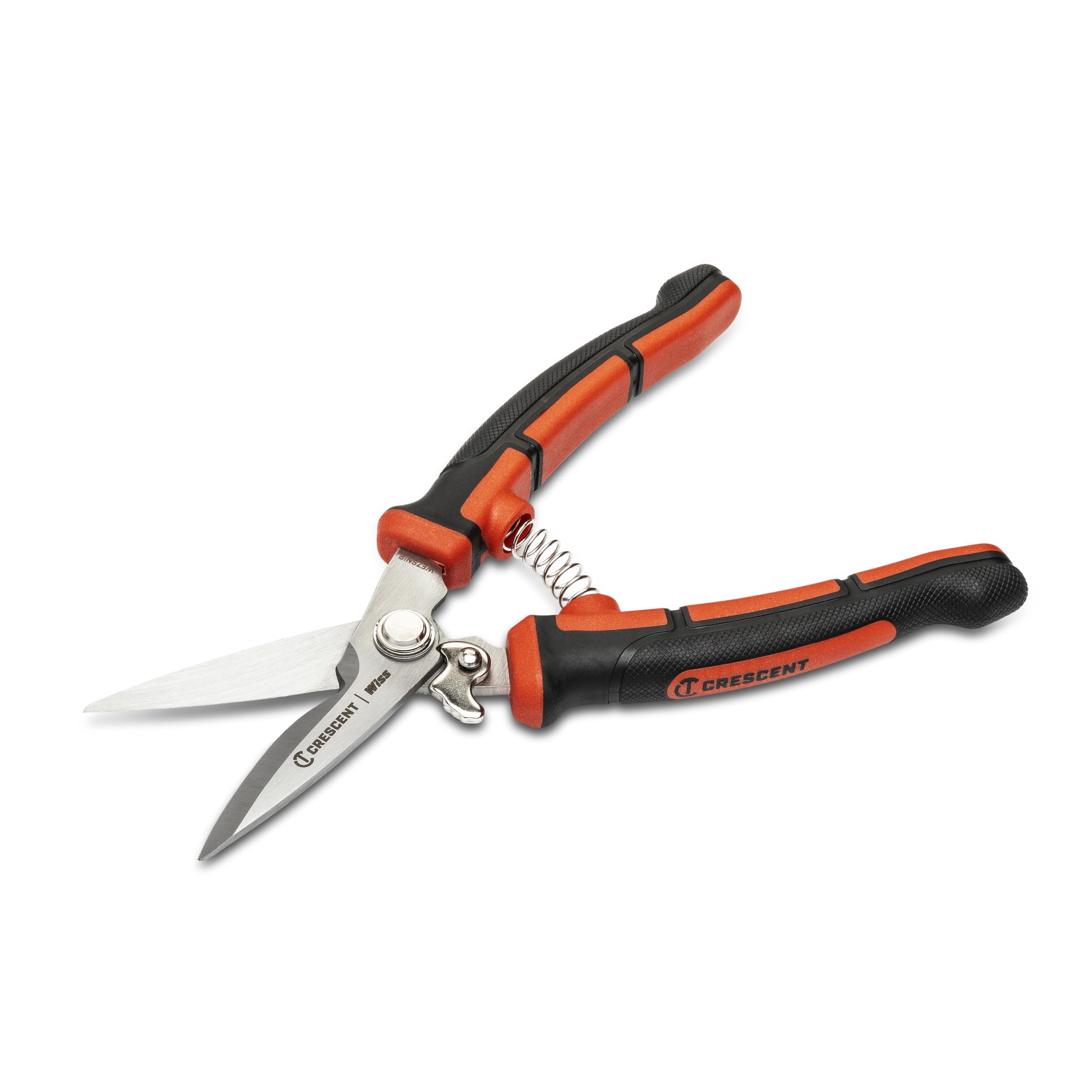 Crescent Wiss 8-1/2" EZ Utility Snip - Easy Snips for Home Improvement, Repair Shops & Garden - Heavy Duty Electrician Tools - WEZSNIP - Image 2