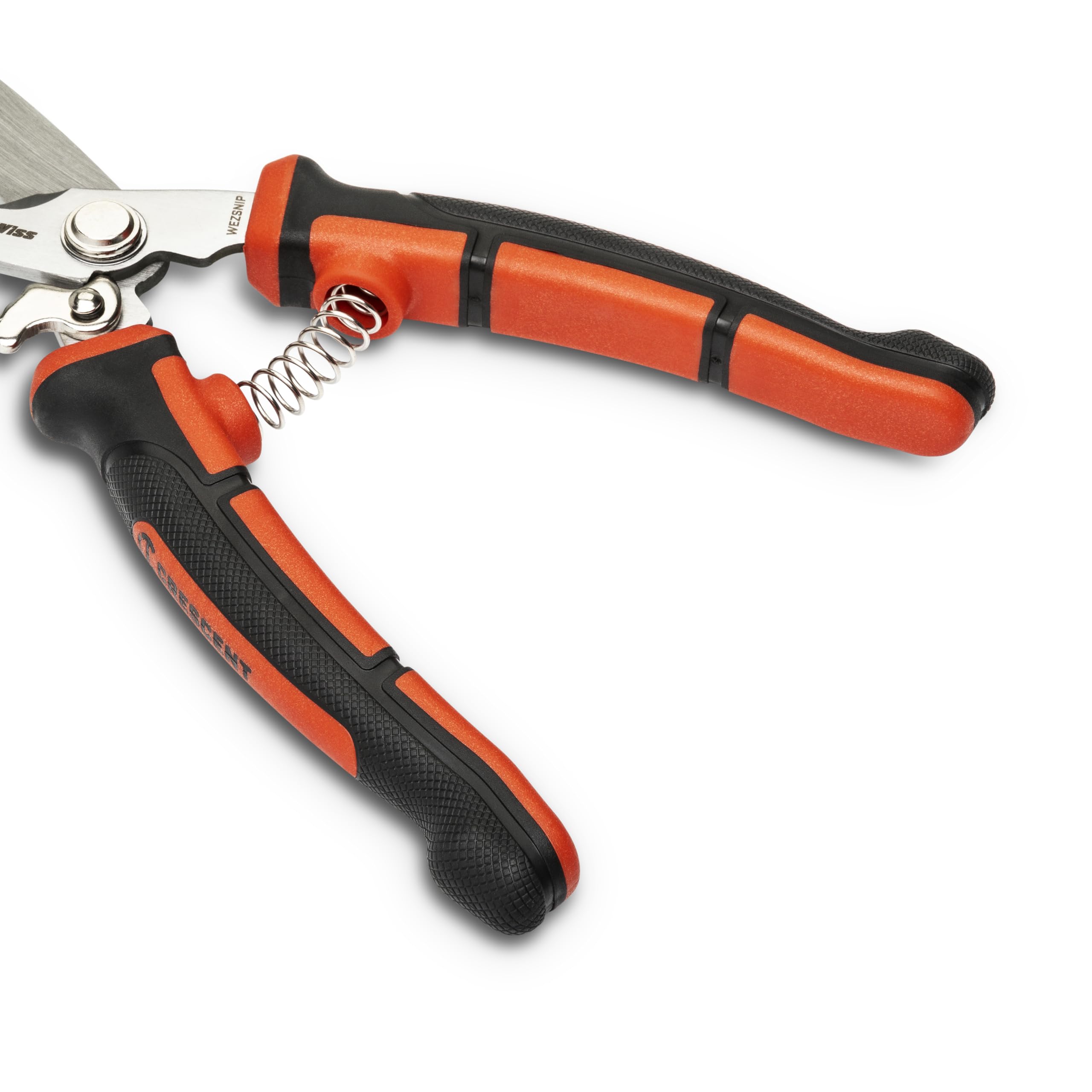 Crescent Wiss 8-1/2" EZ Utility Snip - Easy Snips for Home Improvement, Repair Shops & Garden - Heavy Duty Electrician Tools - WEZSNIP - Image 3