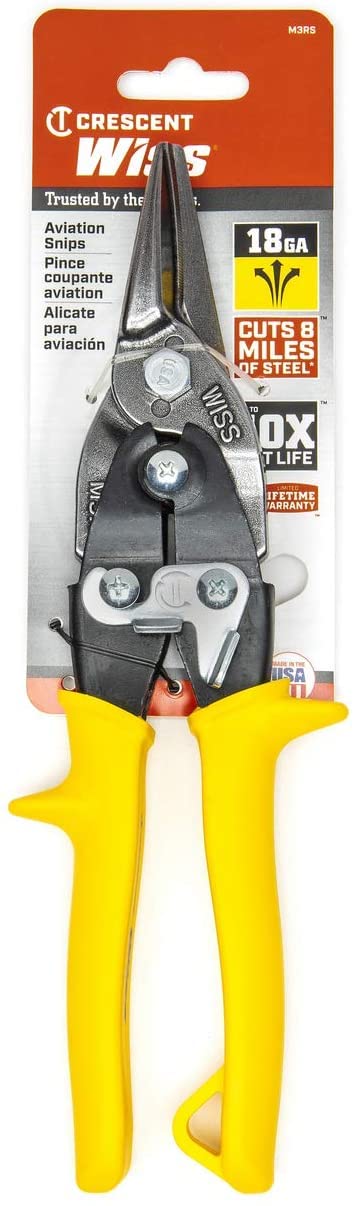 Crescent Wiss 9-3/4 Inch MetalMaster Compound Action Snips - Straight, Left and Right Cut - M3R - Image 10